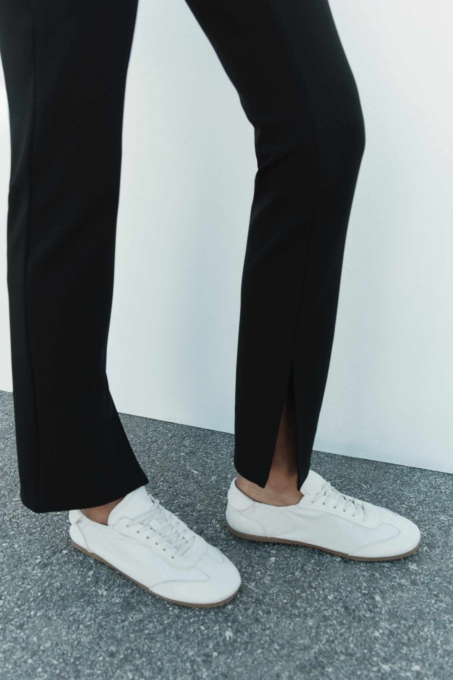 Ponte di Roma pull-on trousers - Black/Dark brown/Black - 1