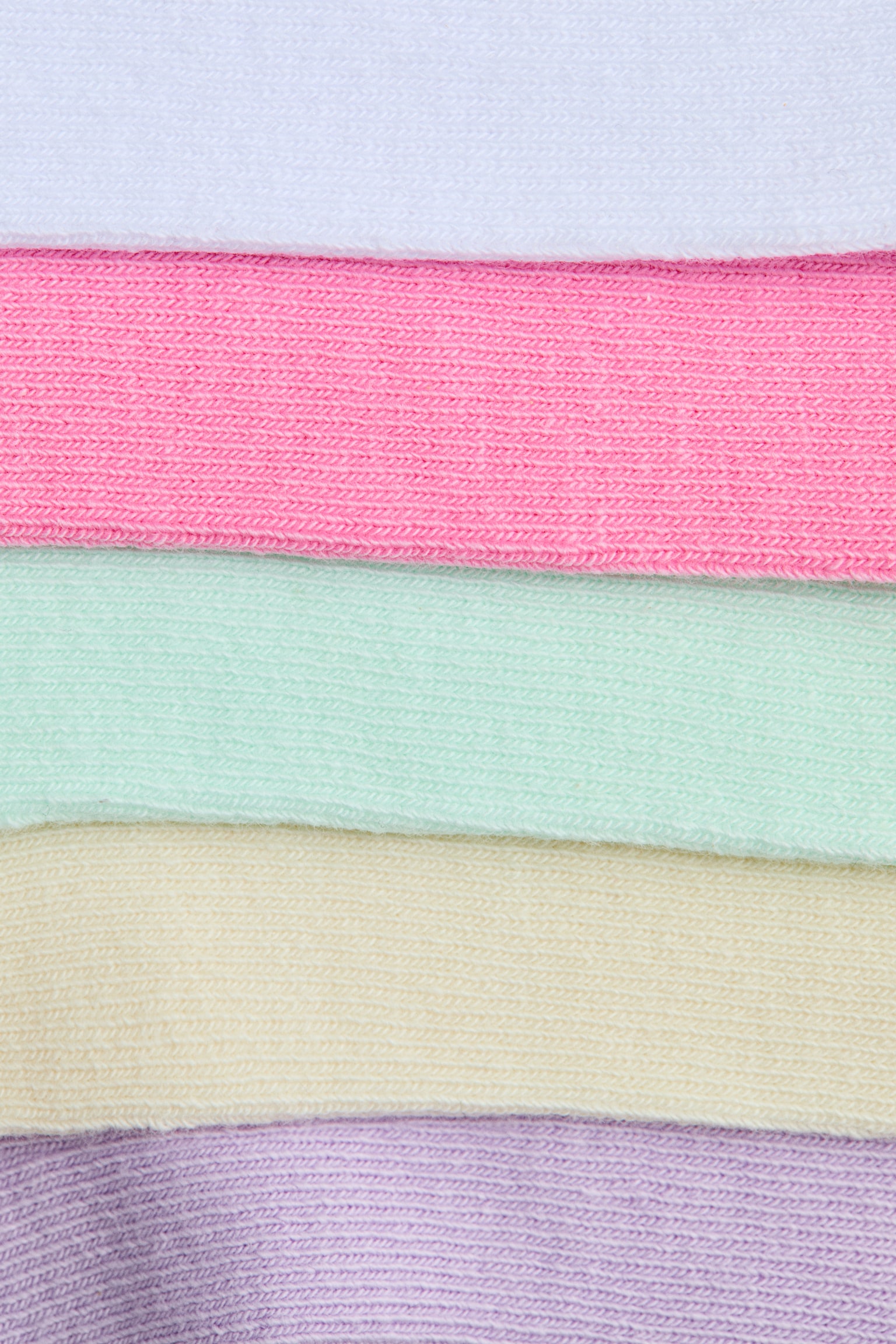 10er-Pack Sneakersocken - Weiss/Rosa/Lila/Hellrosa/Dunkelrosa/Schwarz/Weiss/Mattrosa/Dunkelgrau - 2