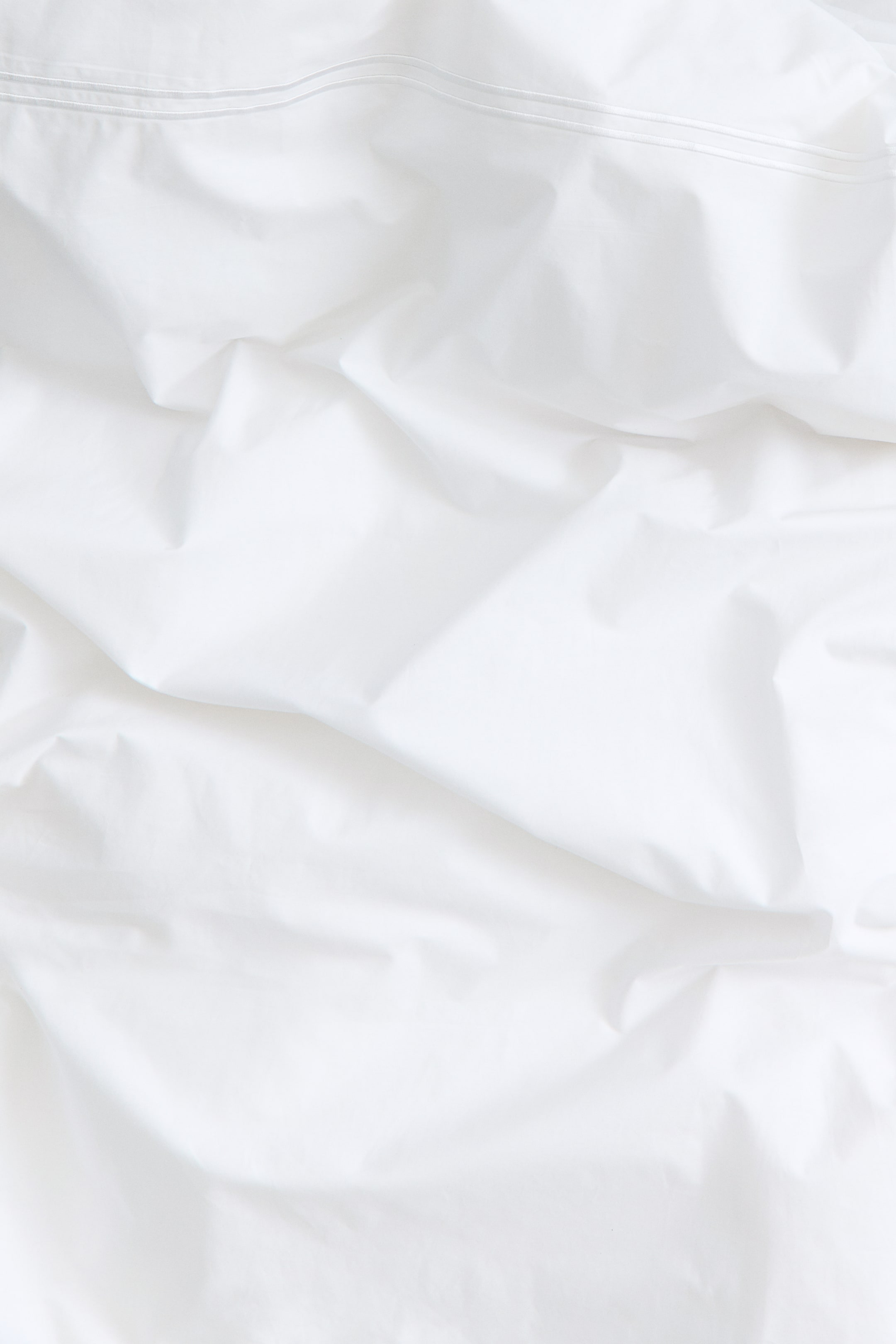 Agrandir l'image: Parure de couette lit double en percale de coton - Blanc - HOME | H&M BE 7
