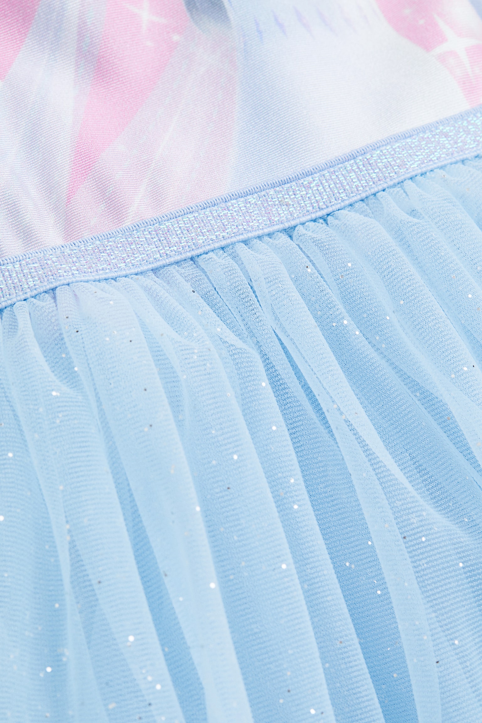 Tulle Skirt Dance Dress - Light blue/Frozen - 2