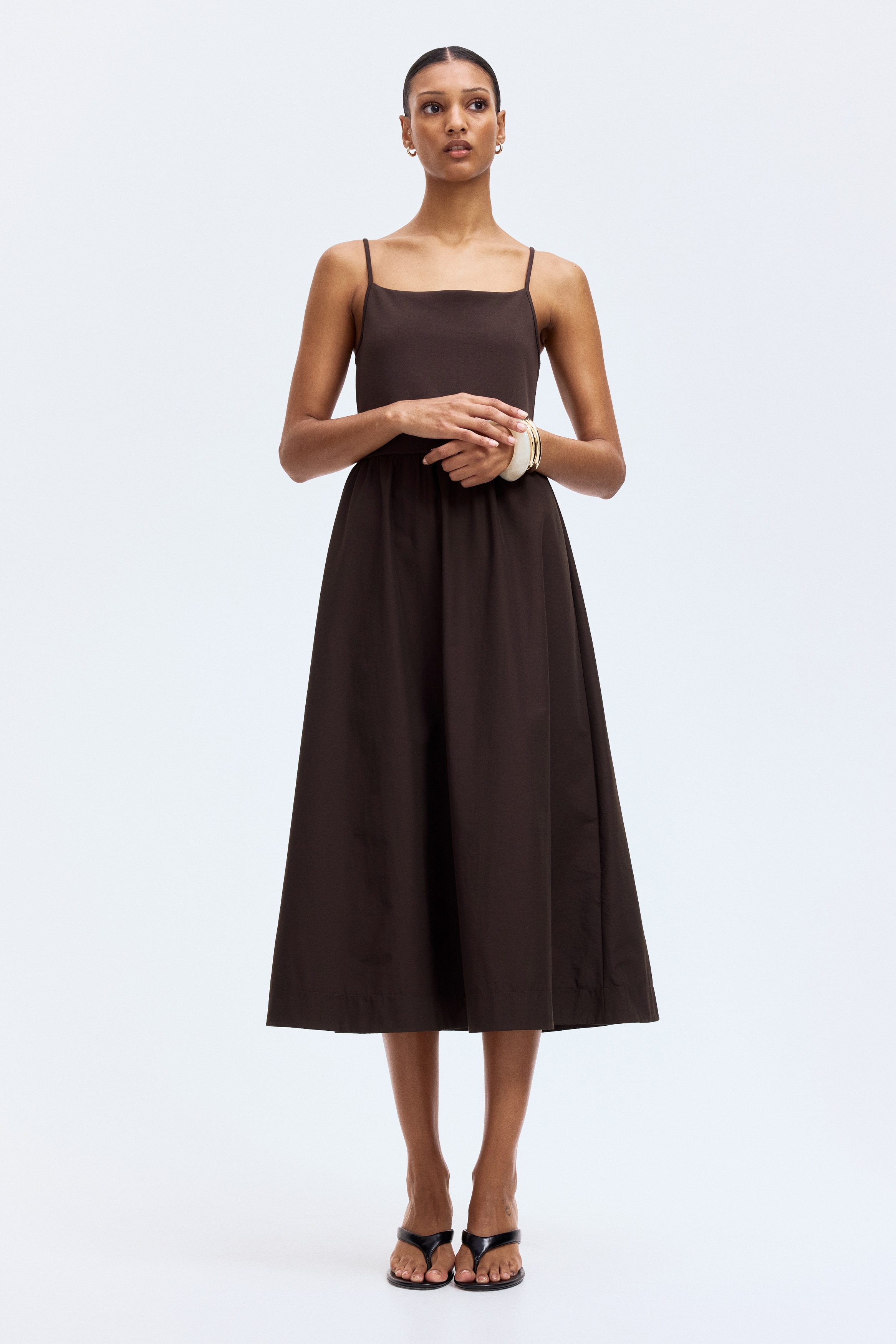 Strappy midi dress