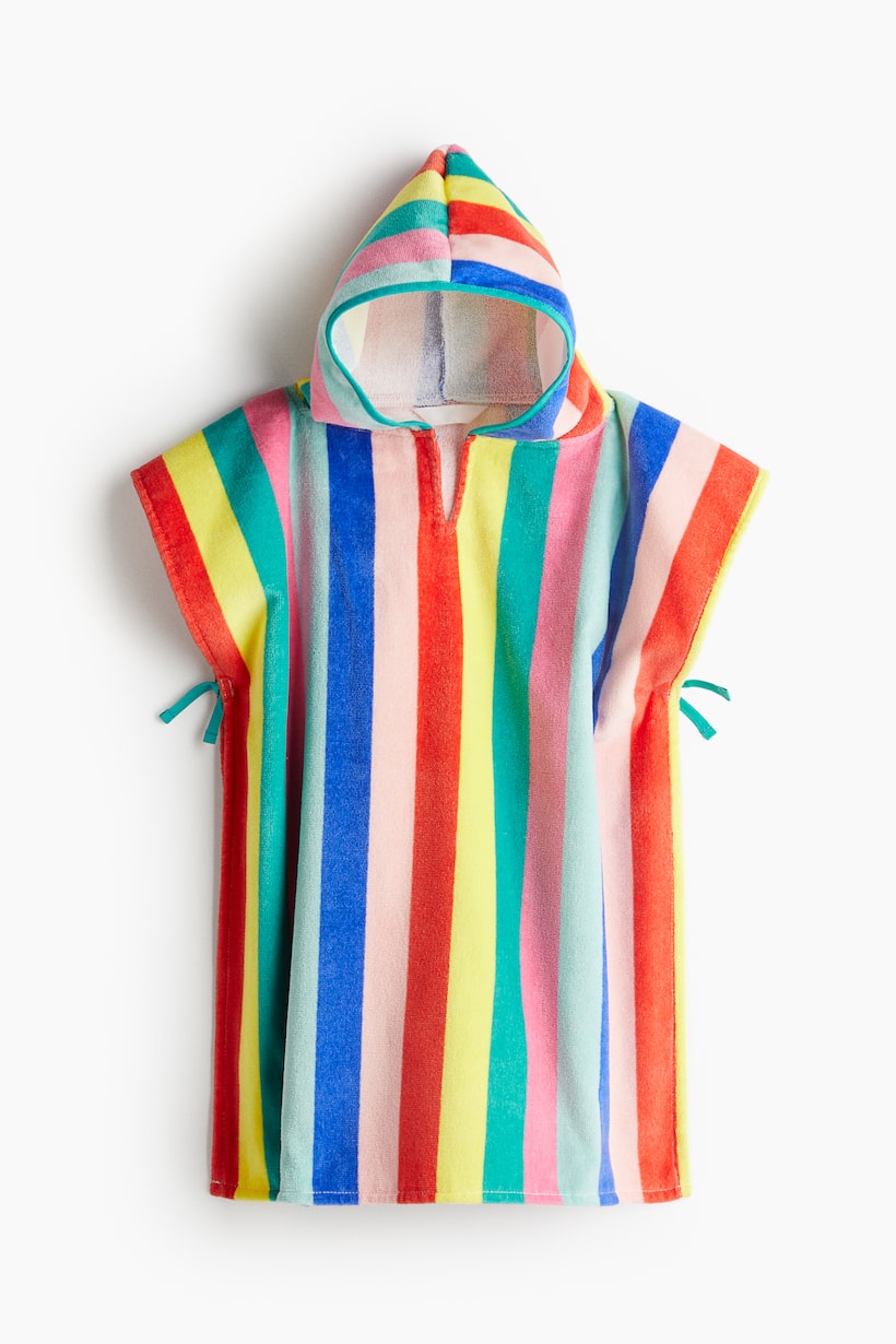 Poncho Asciugamano Per Bambini - Ideale Per Spiaggia, Piscina E Bagno - Foto 7