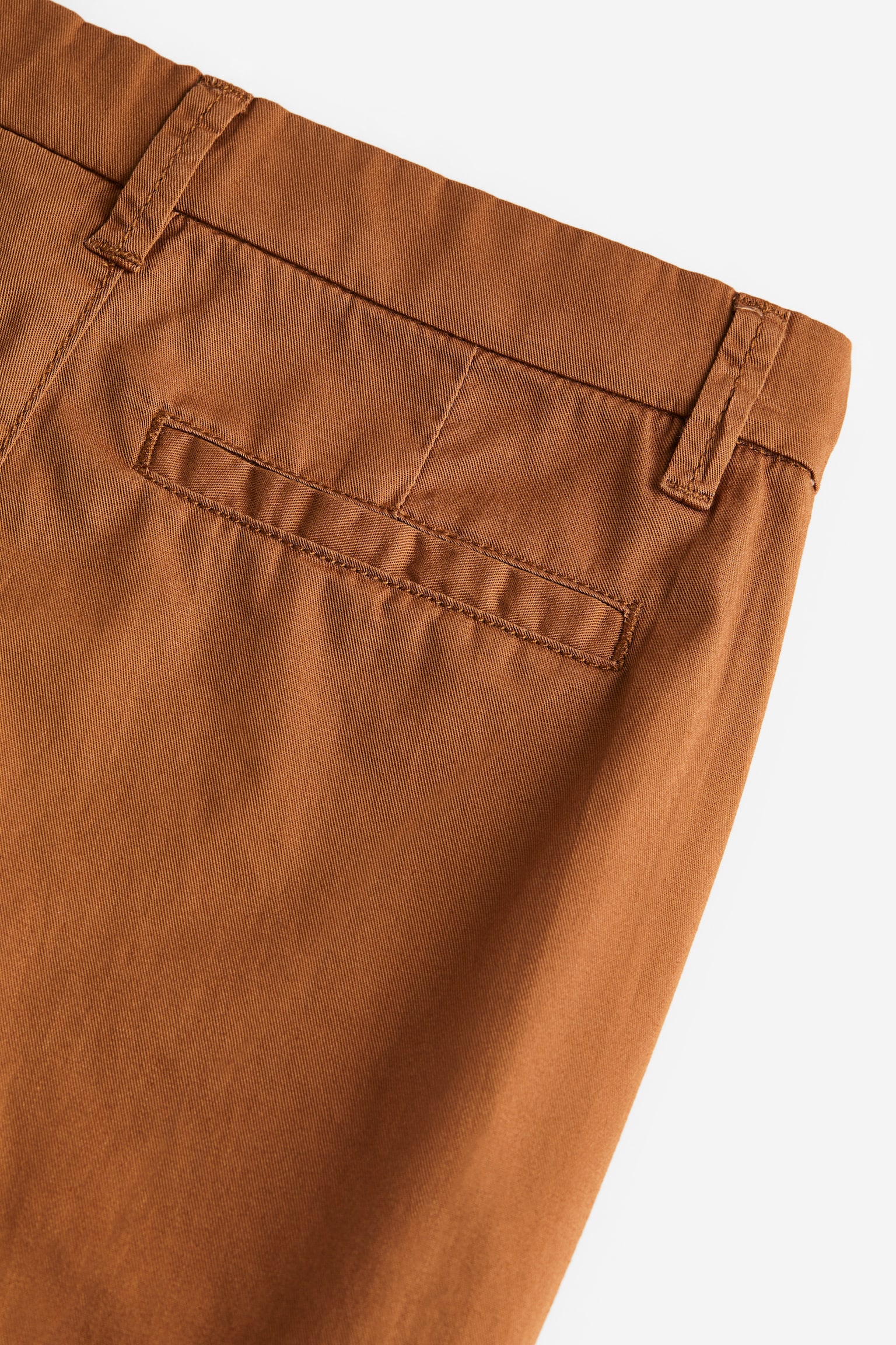 Twill Chinos - Brown/Light brown/Navy blue/Black/Khaki green/Red - 6