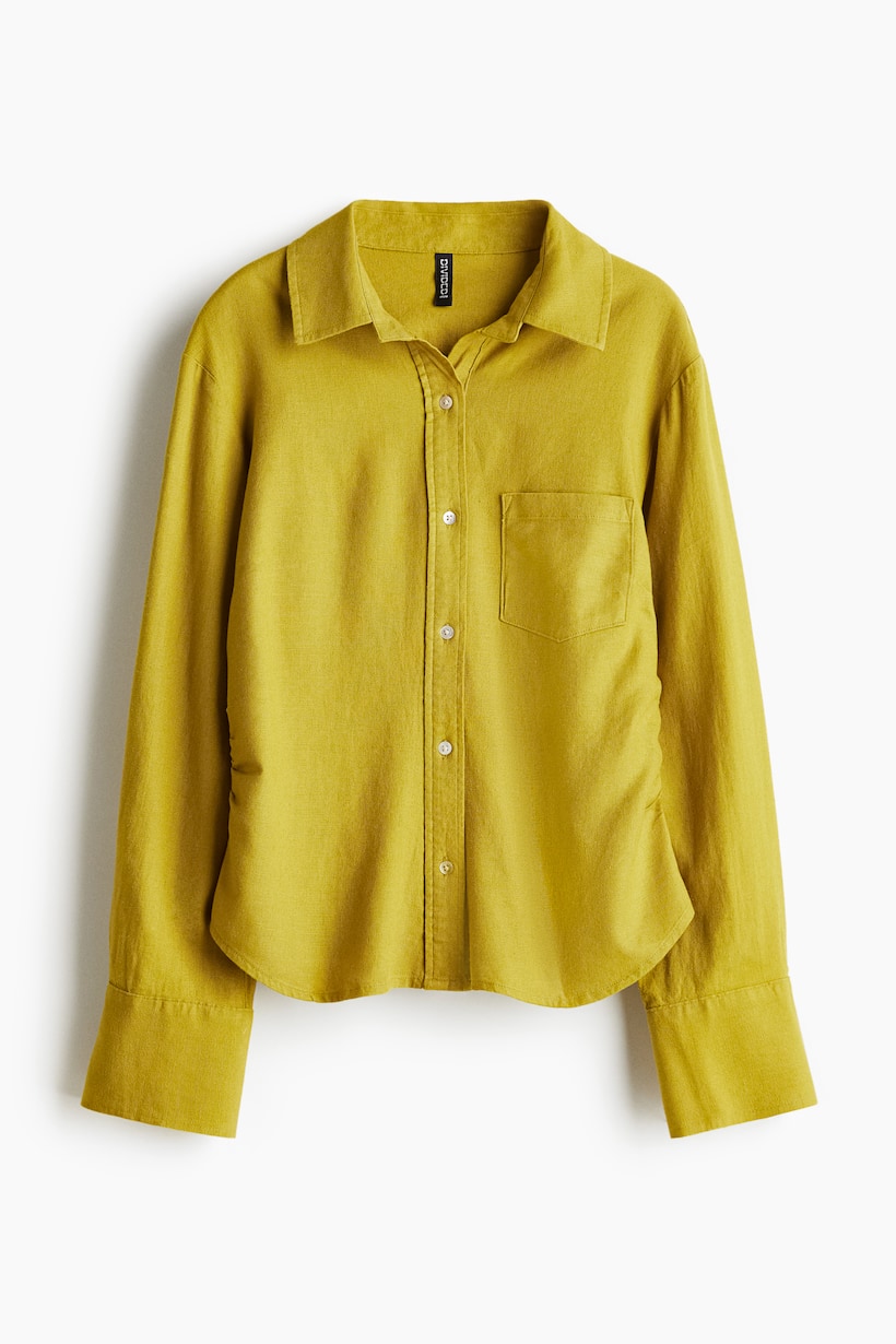Limoni Camicia Gialla H&m Minigonna A Ruota