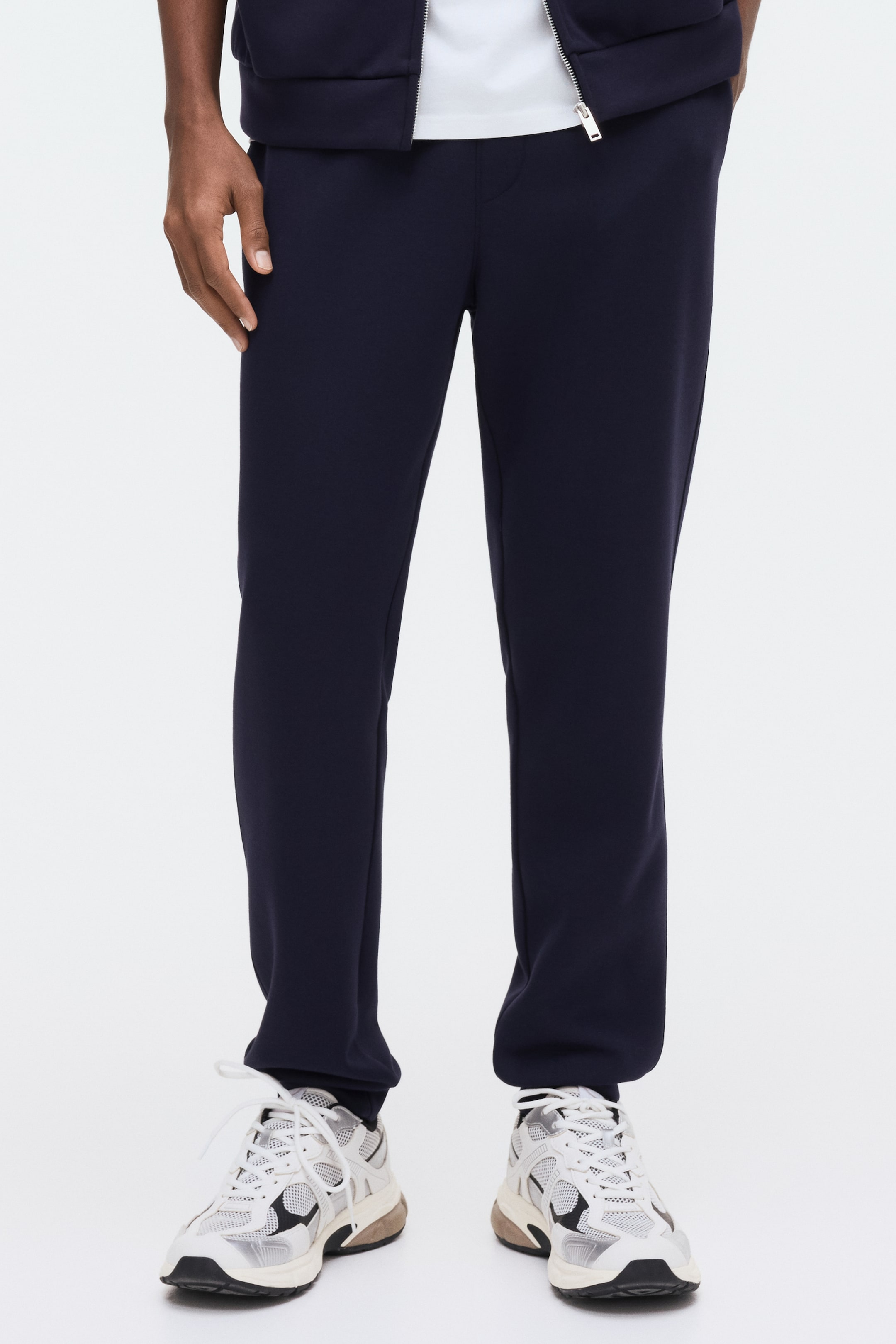 Regular-Fit Interlock Sweatpants