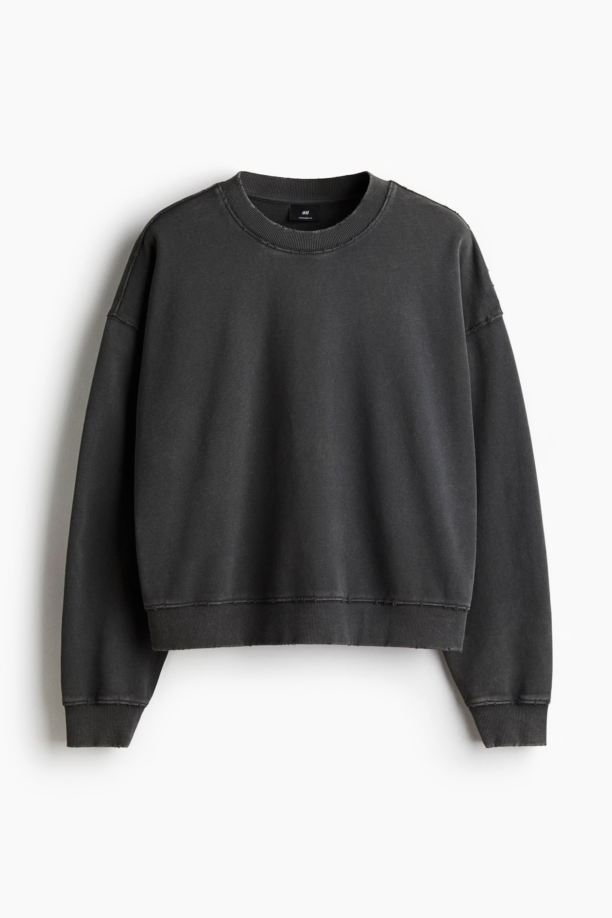 Sweatshirt Gris Délavé