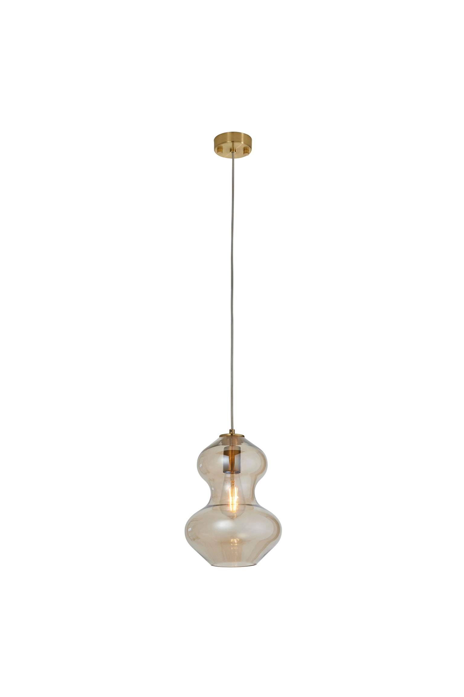 Oval Pendant-Champagne - 2