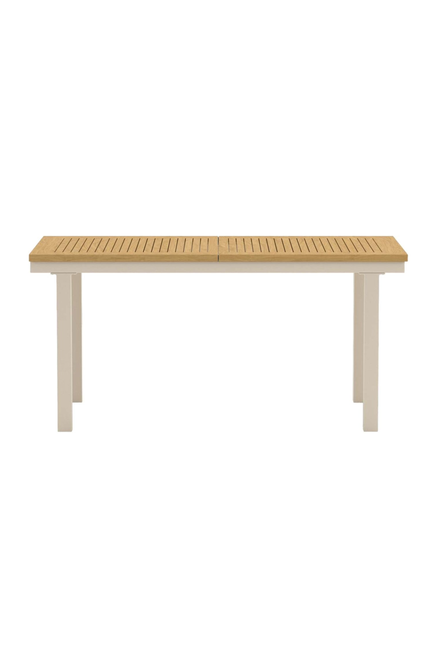 Panama Rechthoekige Eettafel - Aluminium, Naturel - 1