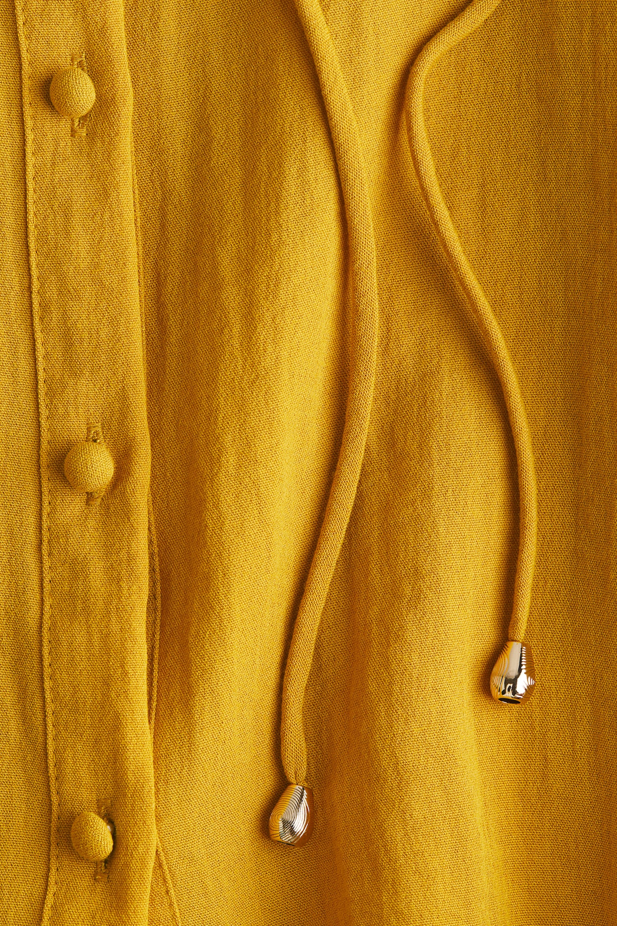 Crinkled Dress with Eyelet Embroidery - image 2