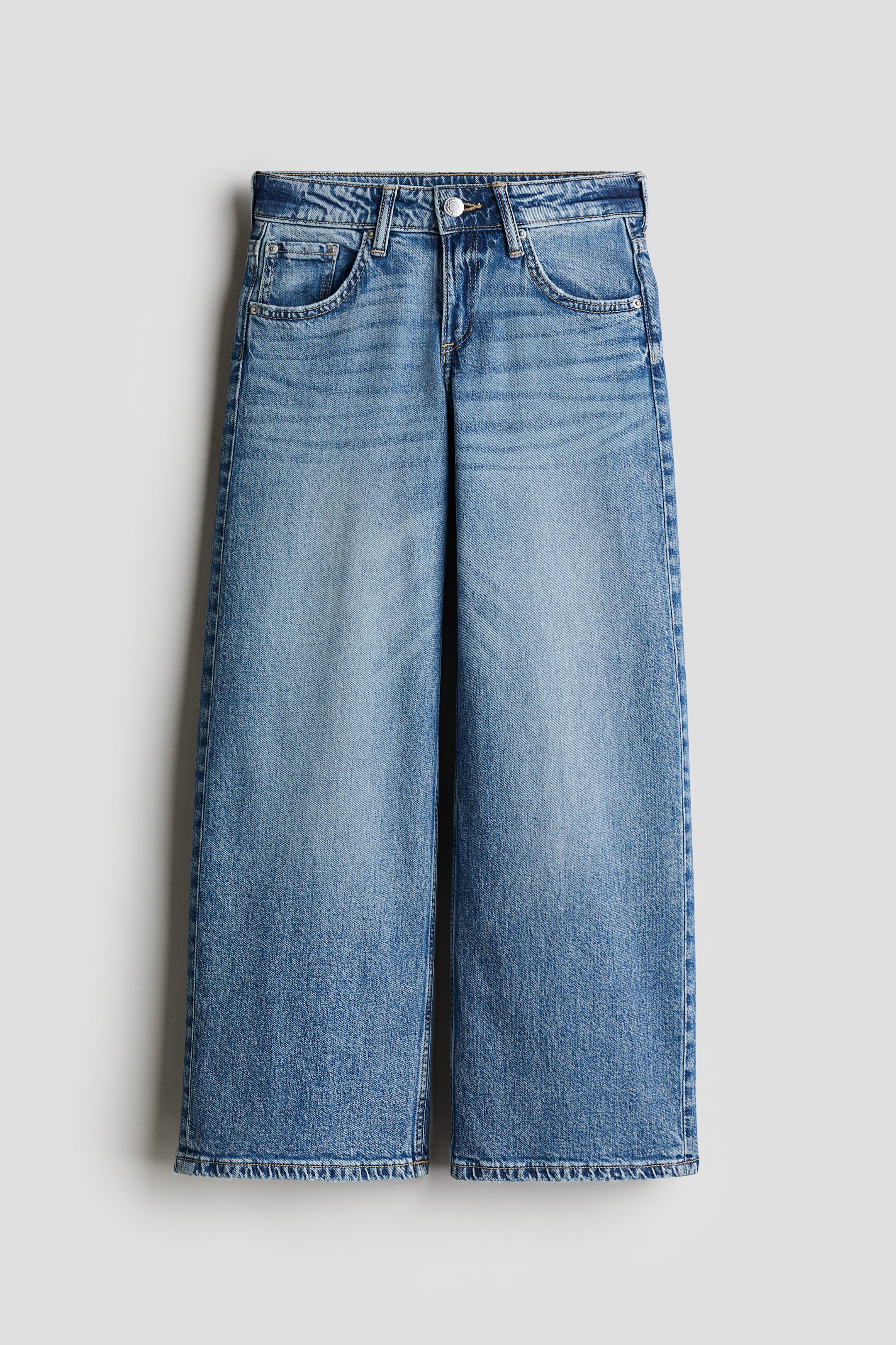 Wide Leg Low Jeans