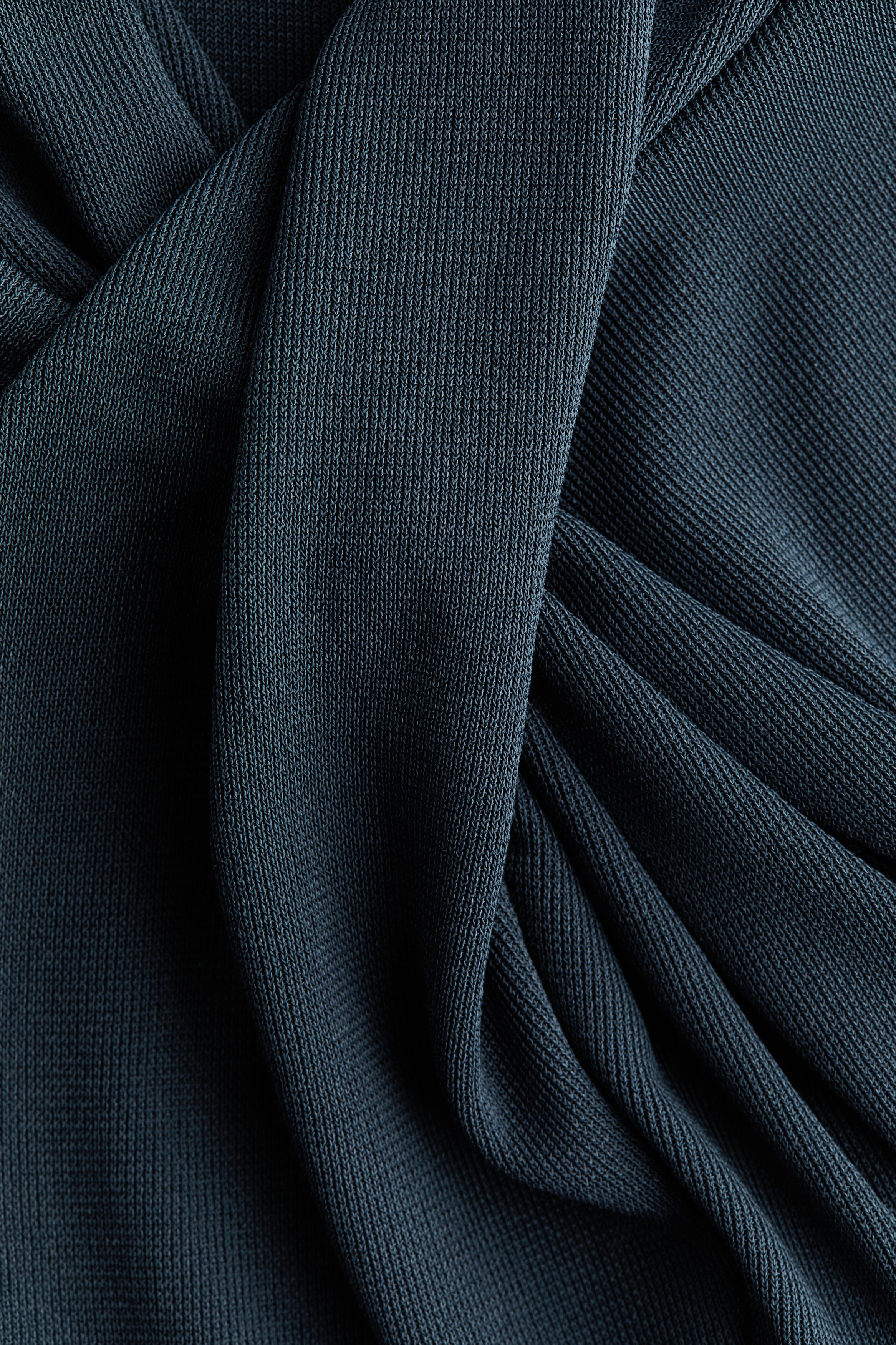 Twist-Detail Midi Dress thumbnail 6