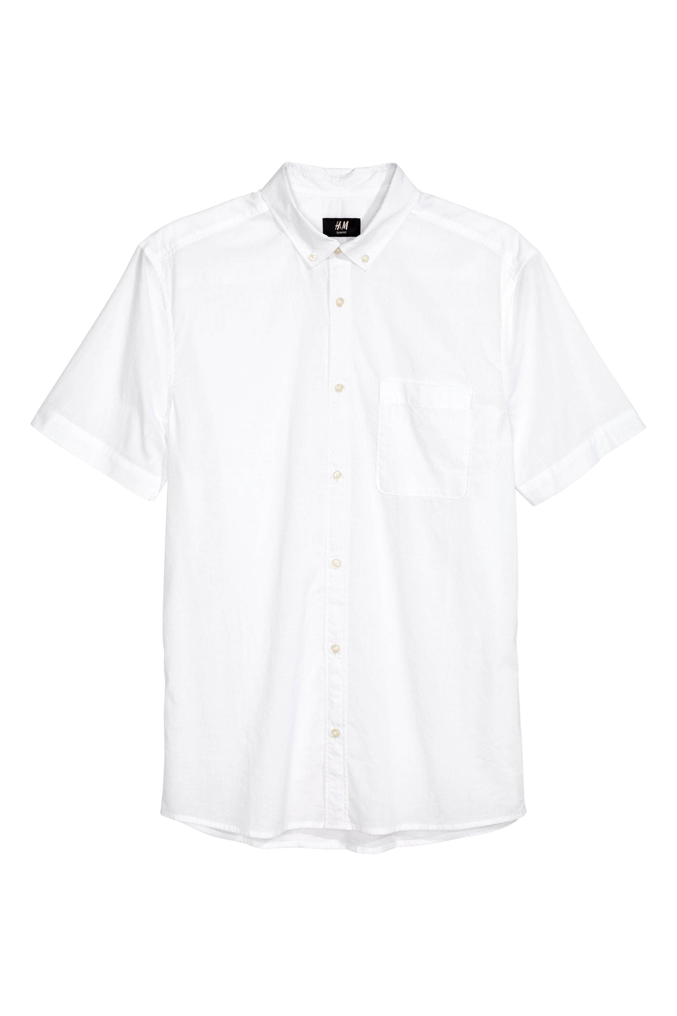 Agrandir l'image: Chemise à manches courtes - Blanc - HOMME | H&M FR 1