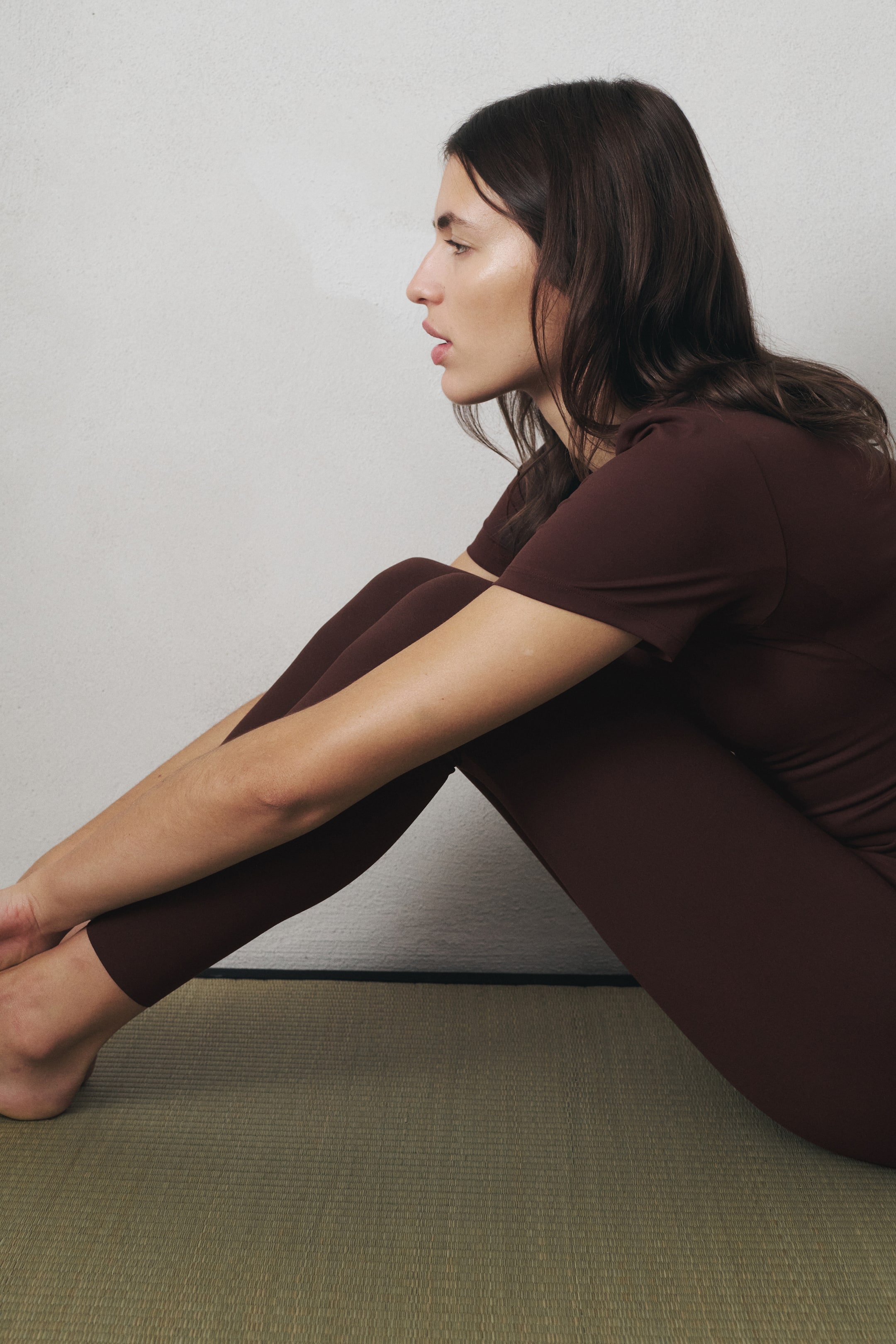 View larger image: Sports T-Shirt with SoftMove™ - Brown - Ladies | H&M US 4