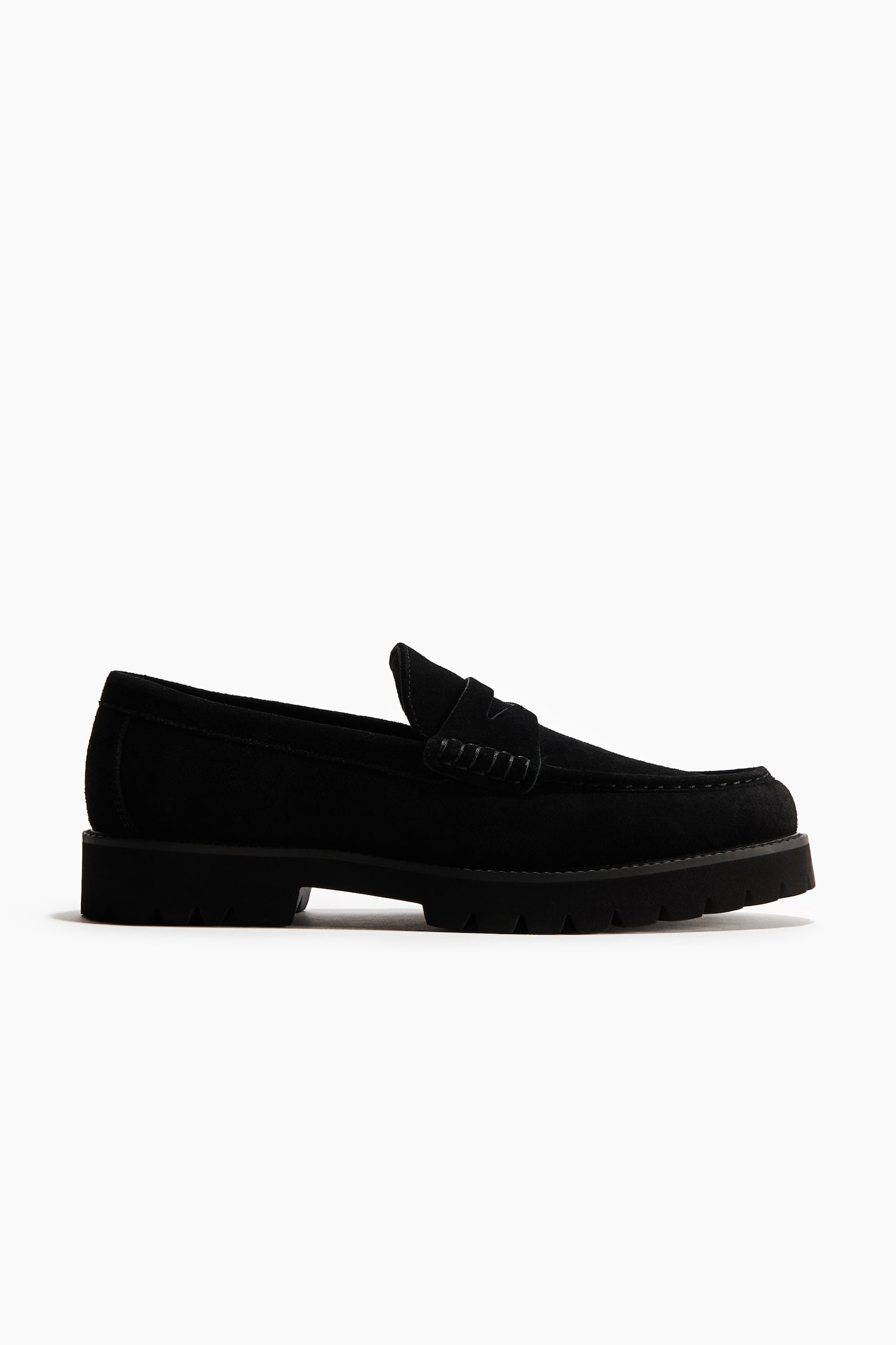Suede loafers - Black