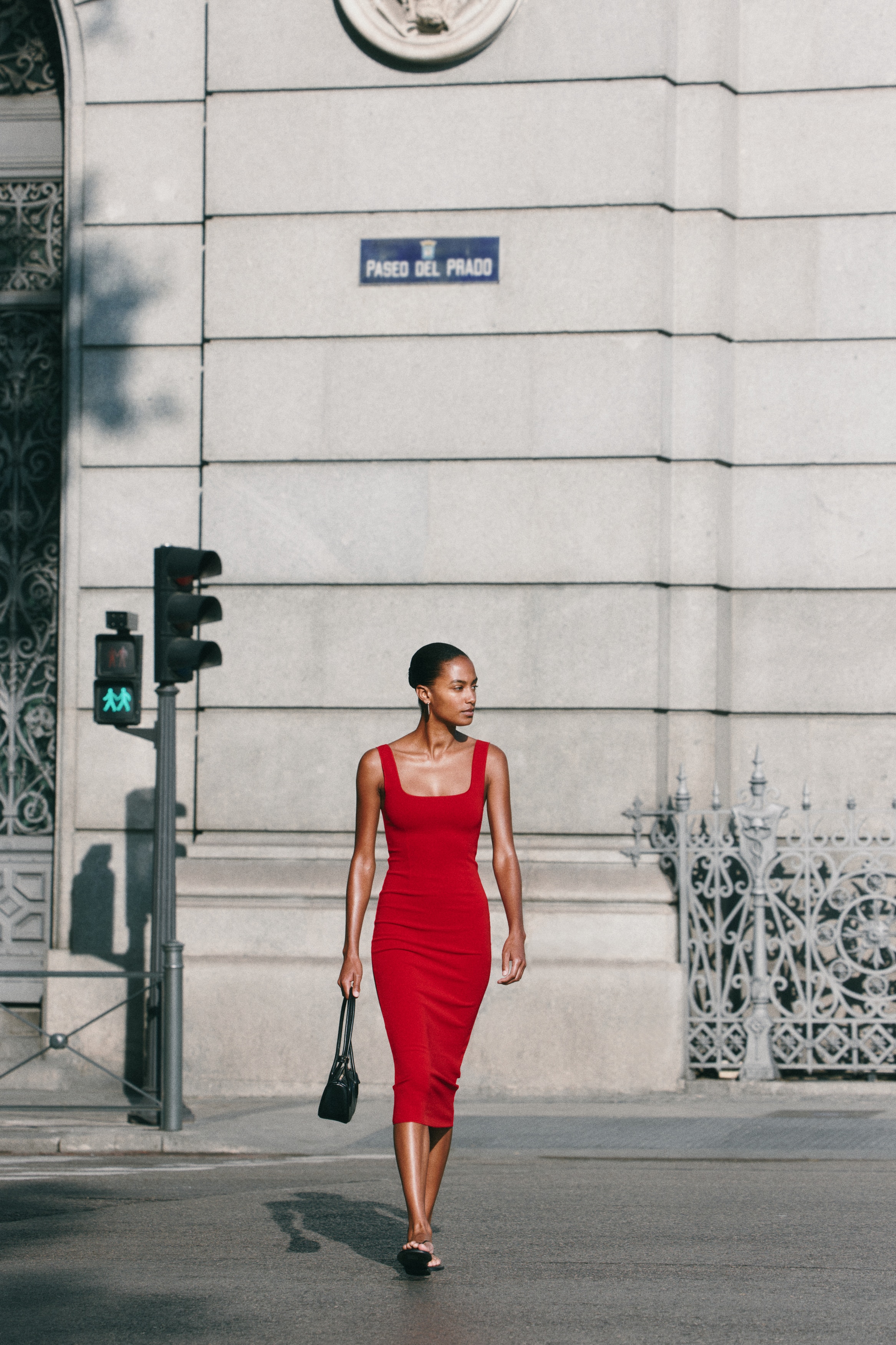 Women's Red Dart-Detail Dress | H&M CA