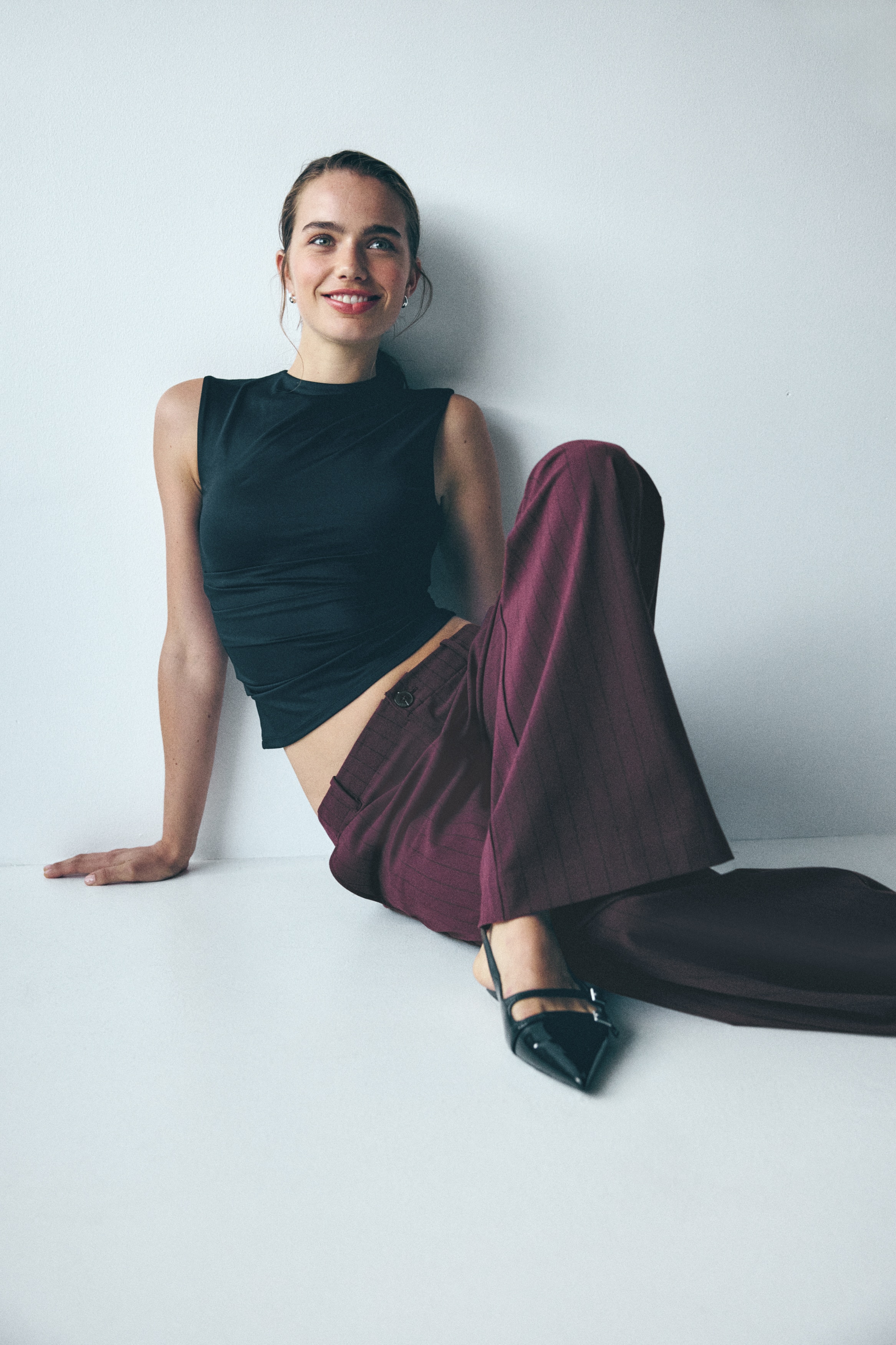 Wide trousers