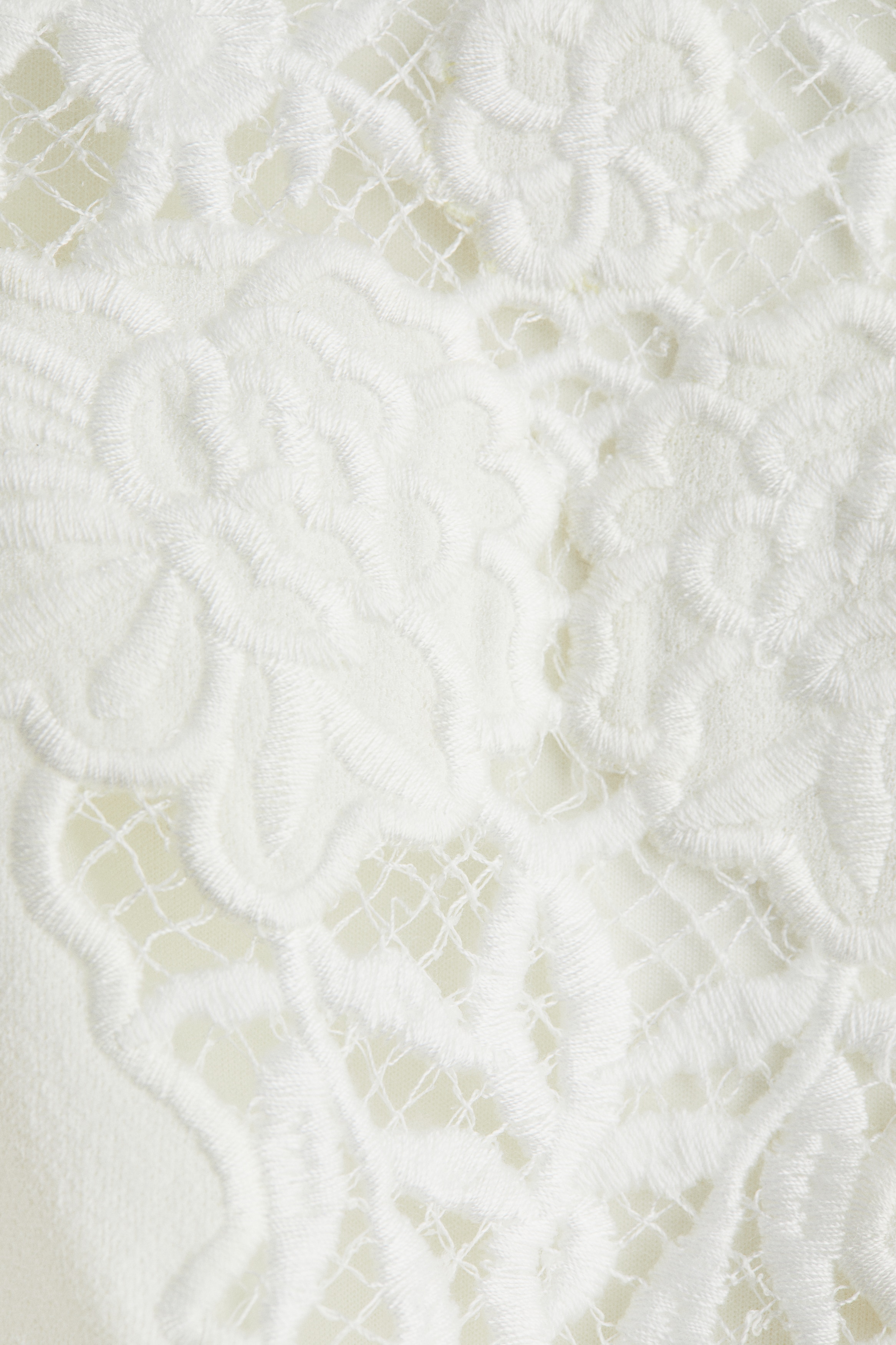 Embroidery-detail dress