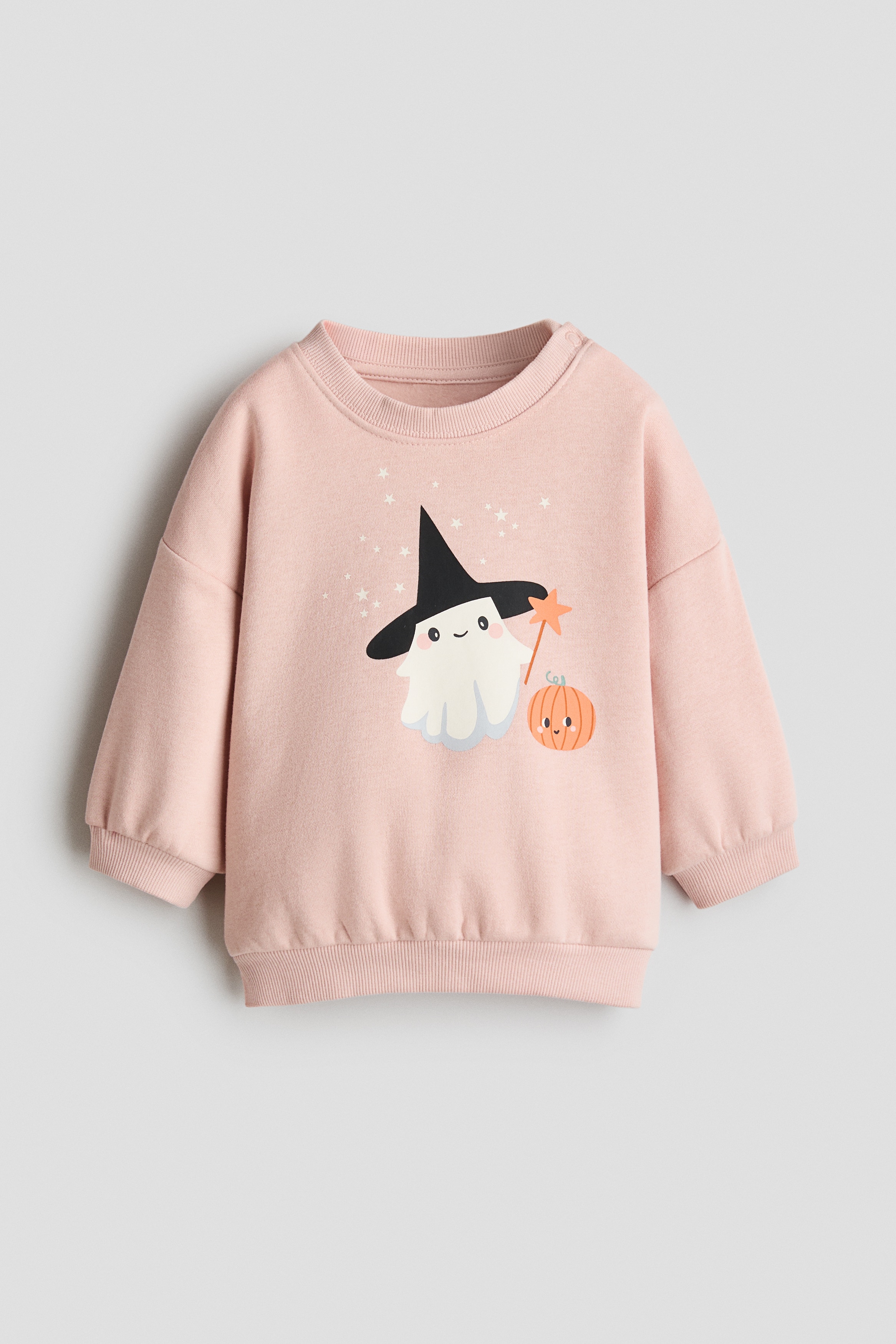 Printed Sweatshirt - Light pink/ghost/Light dusty blue/floral/Light pink/floral/Purple/cherries/Light dusty pink/leopard print/Light dusty pink/hearts/Light pink/floral/Cream/cherries/Mint green/Le Marais