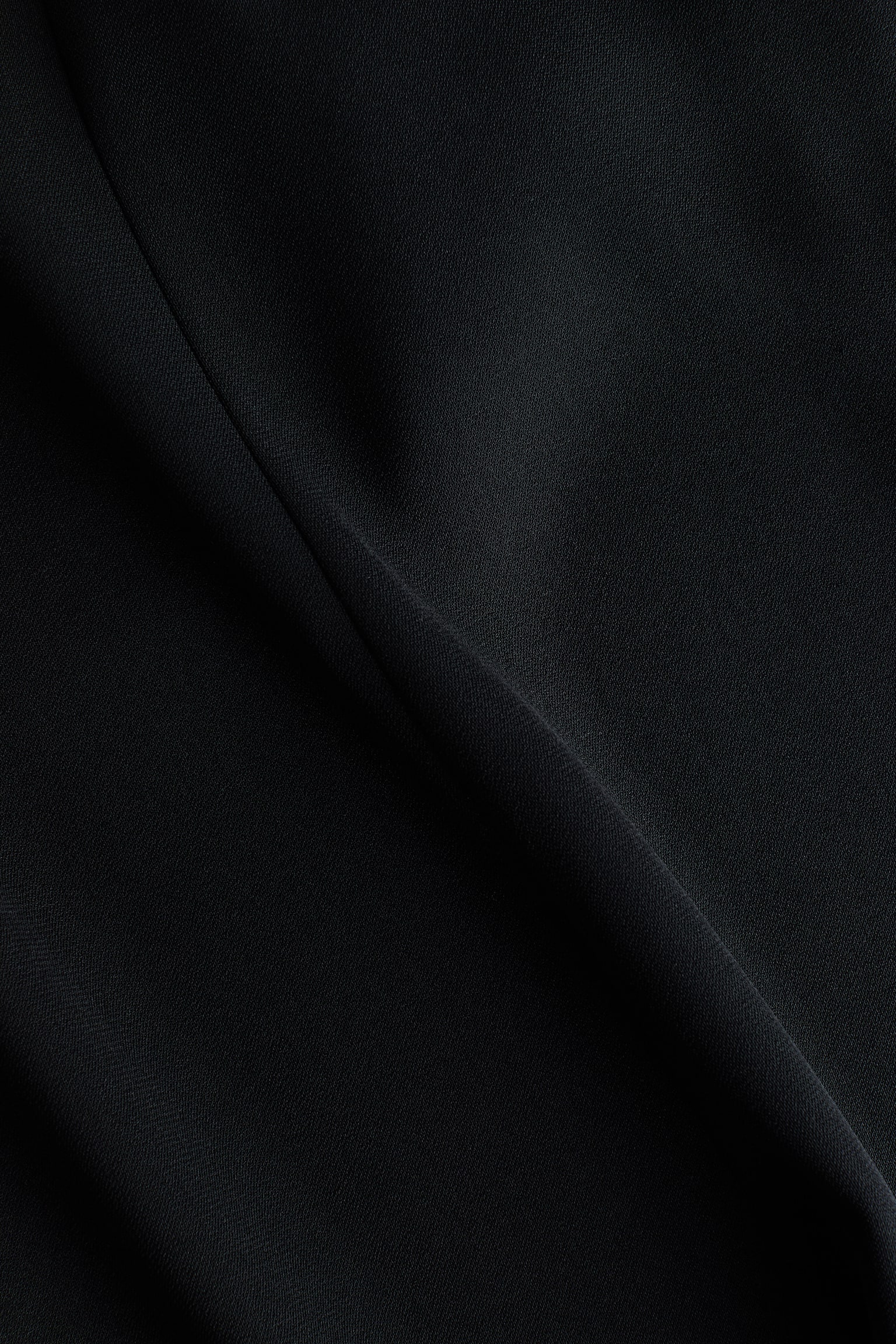 Asymmetric dress - Black/Cream/Plum purple - 7