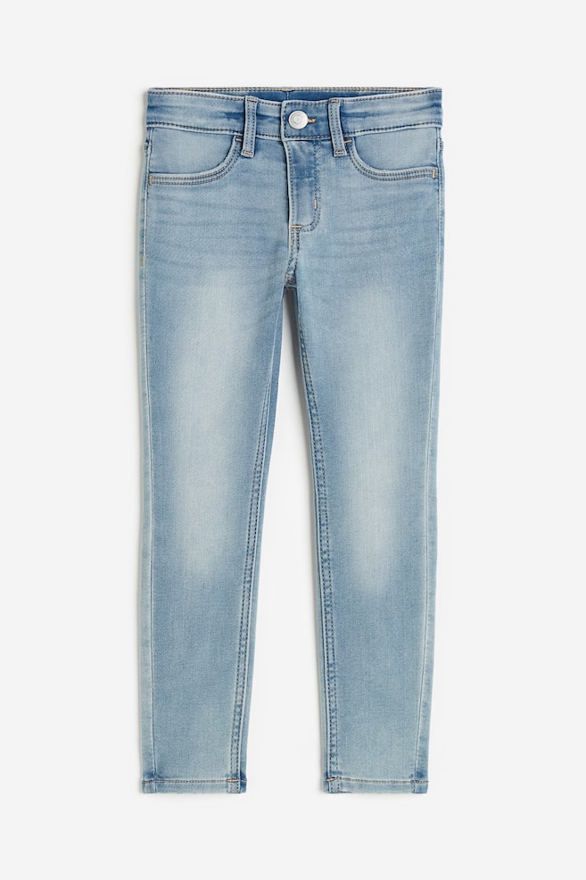 Super Soft Skinny Fit Jeans - Helles Denimblau/Dunkles Denimblau/Denimblau/Dunkelgrau - 1