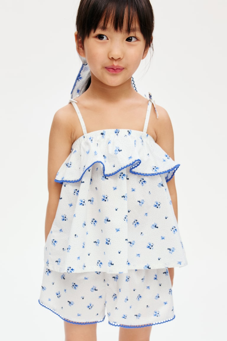 2-Piece Printed Cotton Set