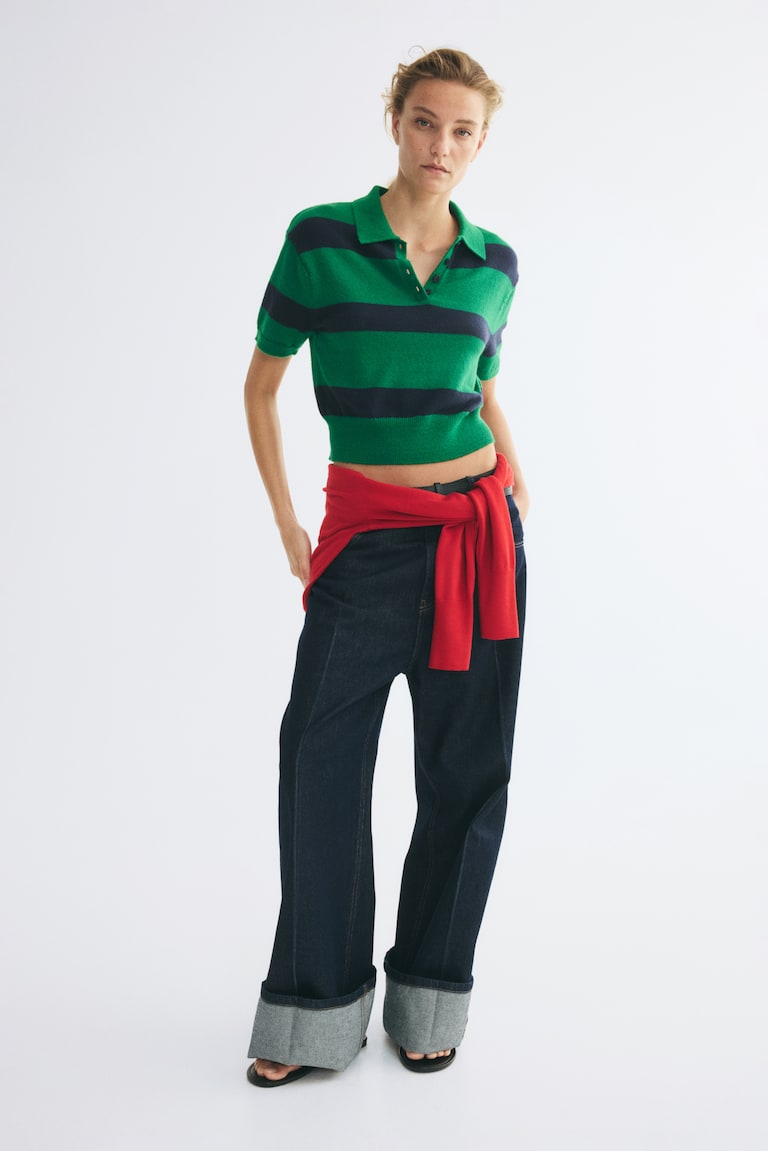 Polo majica od finog pletiva