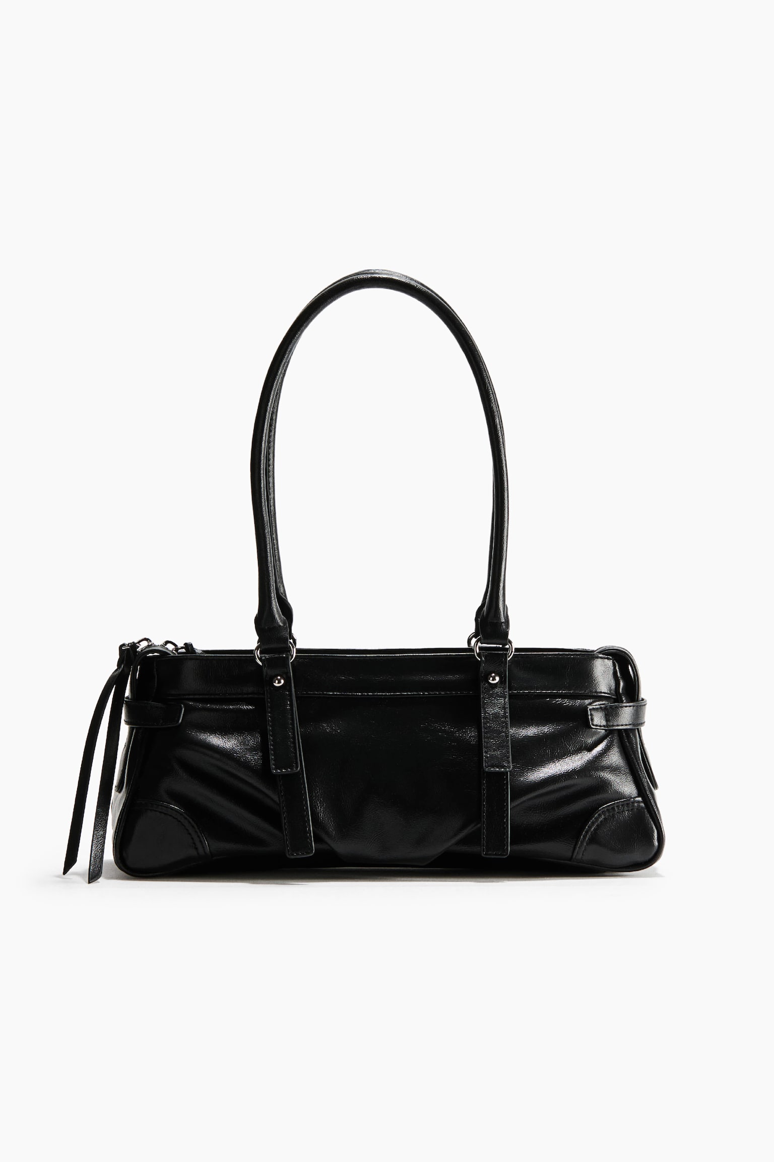 Женская сумка H&M Rectangular Shoulder, цвет: Чёрный — фото 1