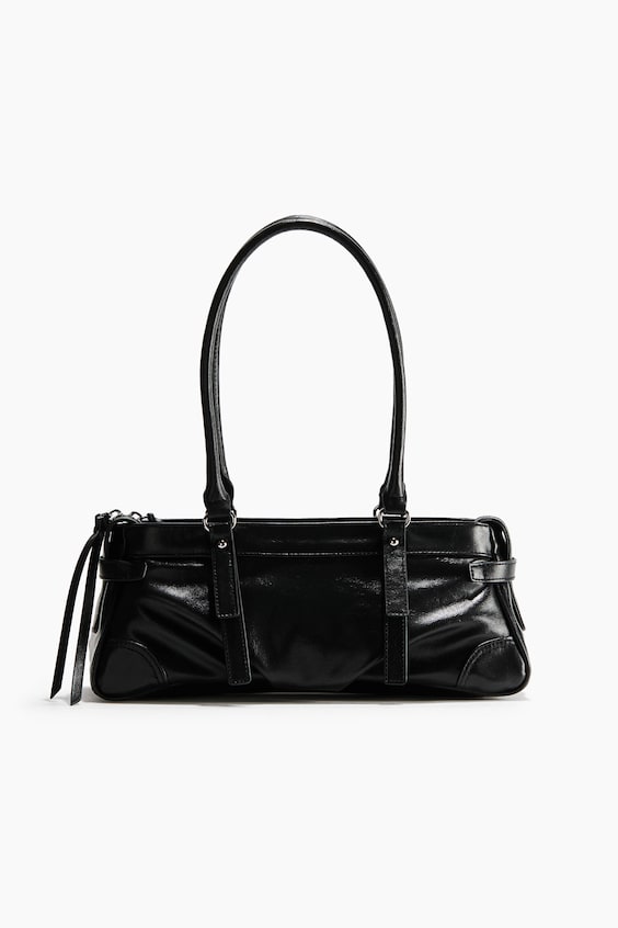 Женская сумка H&M Rectangular Shoulder, цвет: Чёрный