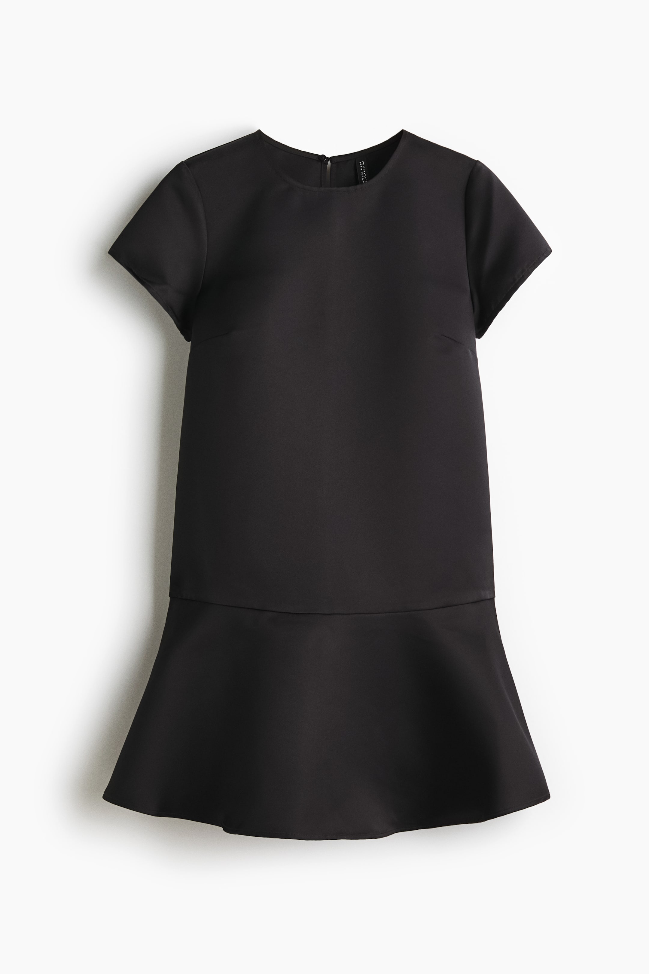 View larger image: Satin dress - Black - Ladies | H&M IN 1