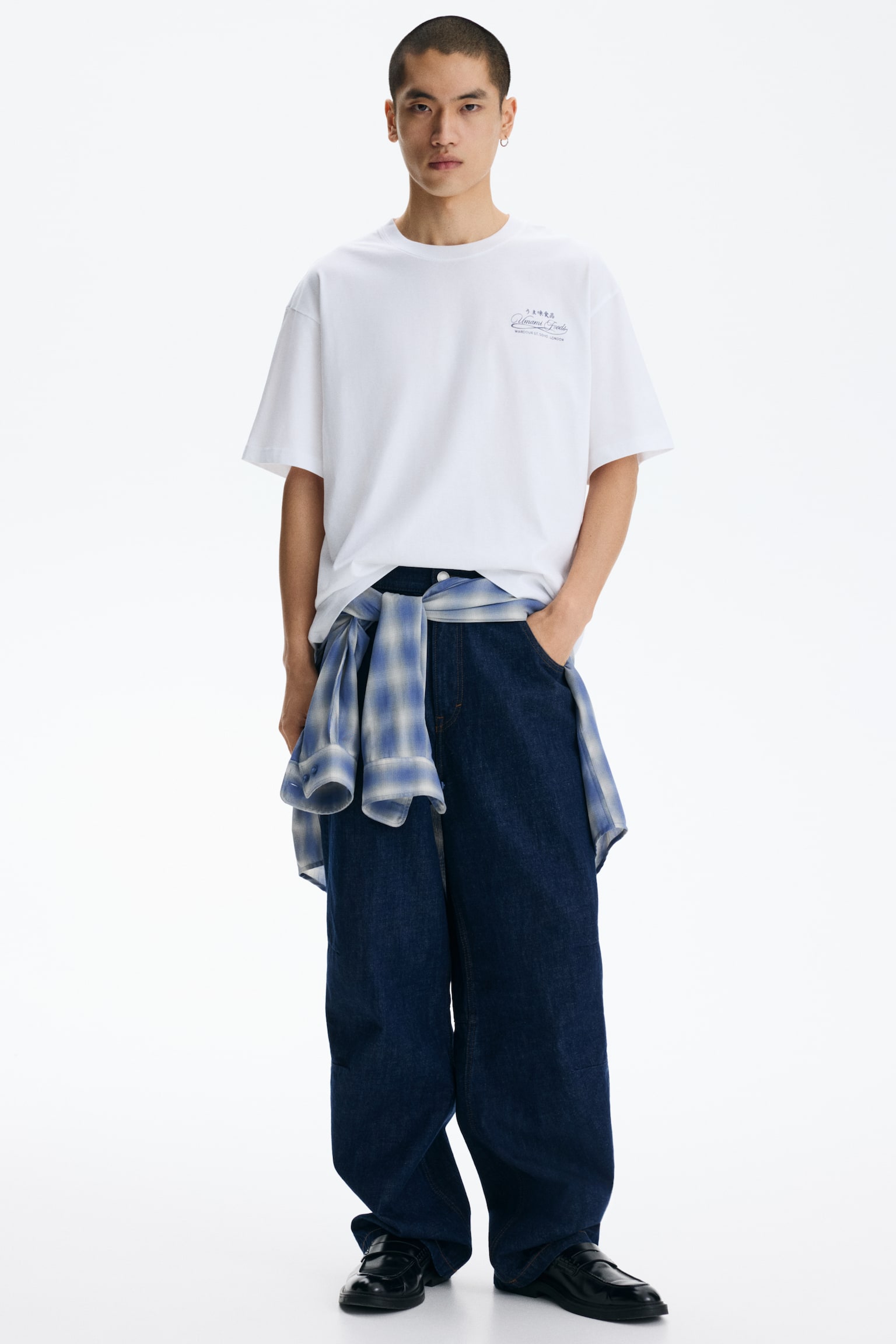 Relaxed Fit Printed T-shirt - Білий/Umami Foods/Темно-зелений/Purpose/Білий/Soho Creatives/Сірий меланж/Balance - 7