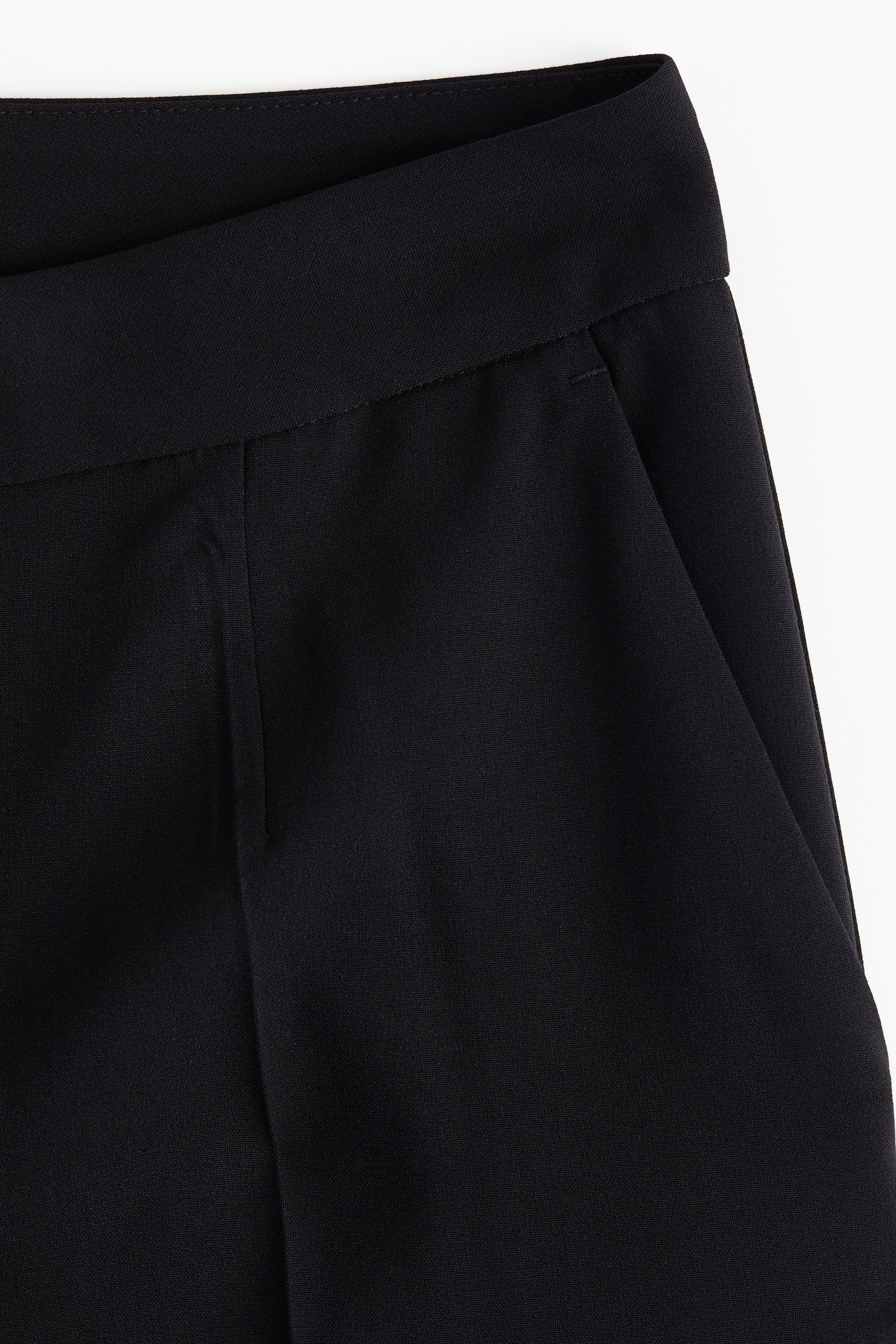 h and m black dress pants Ladies - Dark Brown Bootcut - Size: 12 mock welt pockets at the back and wide legs with creases at the front and back. H&M | Pants & Jumpsuits