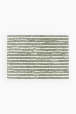 Green/striped Tufted Cotton Bath Mat at H&M Home | H&M CA
