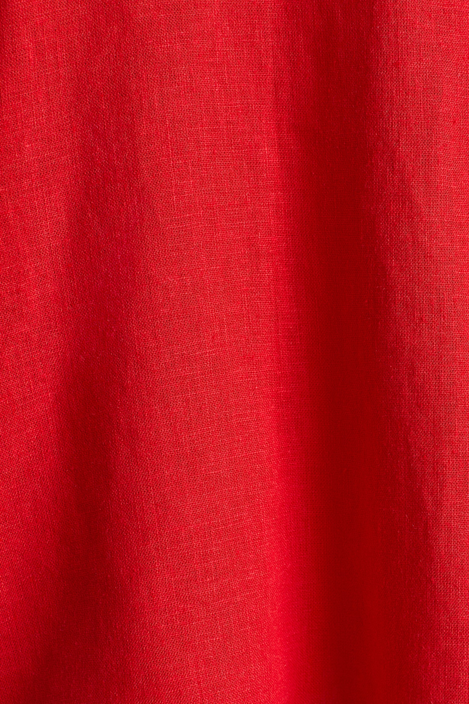 Linen-blend blouse - Red/Cream/Yellow floral - 5