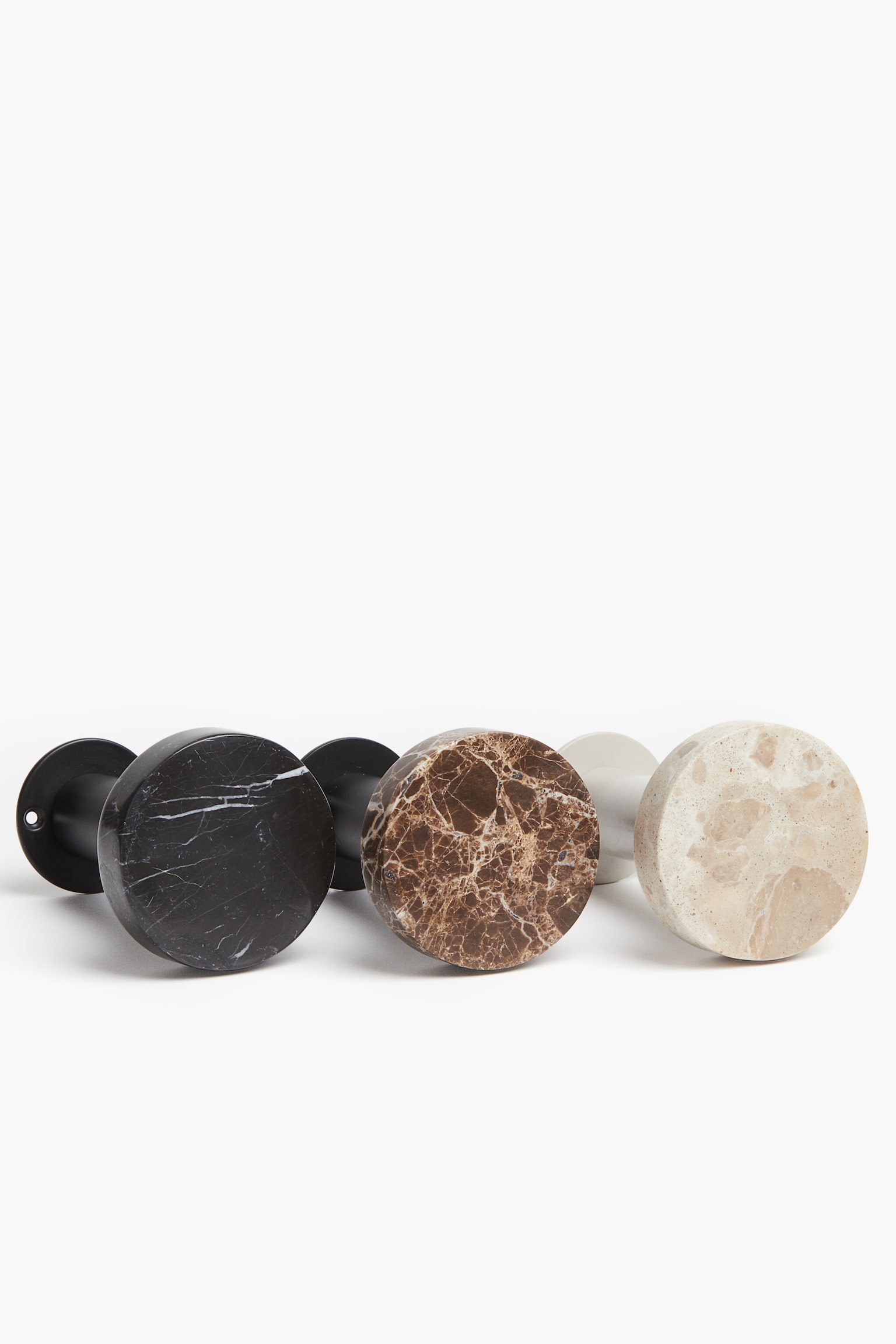 Marble curtain tie-back - Brown/Marbled/Light beige/Marbled/Black/Marbled - 2