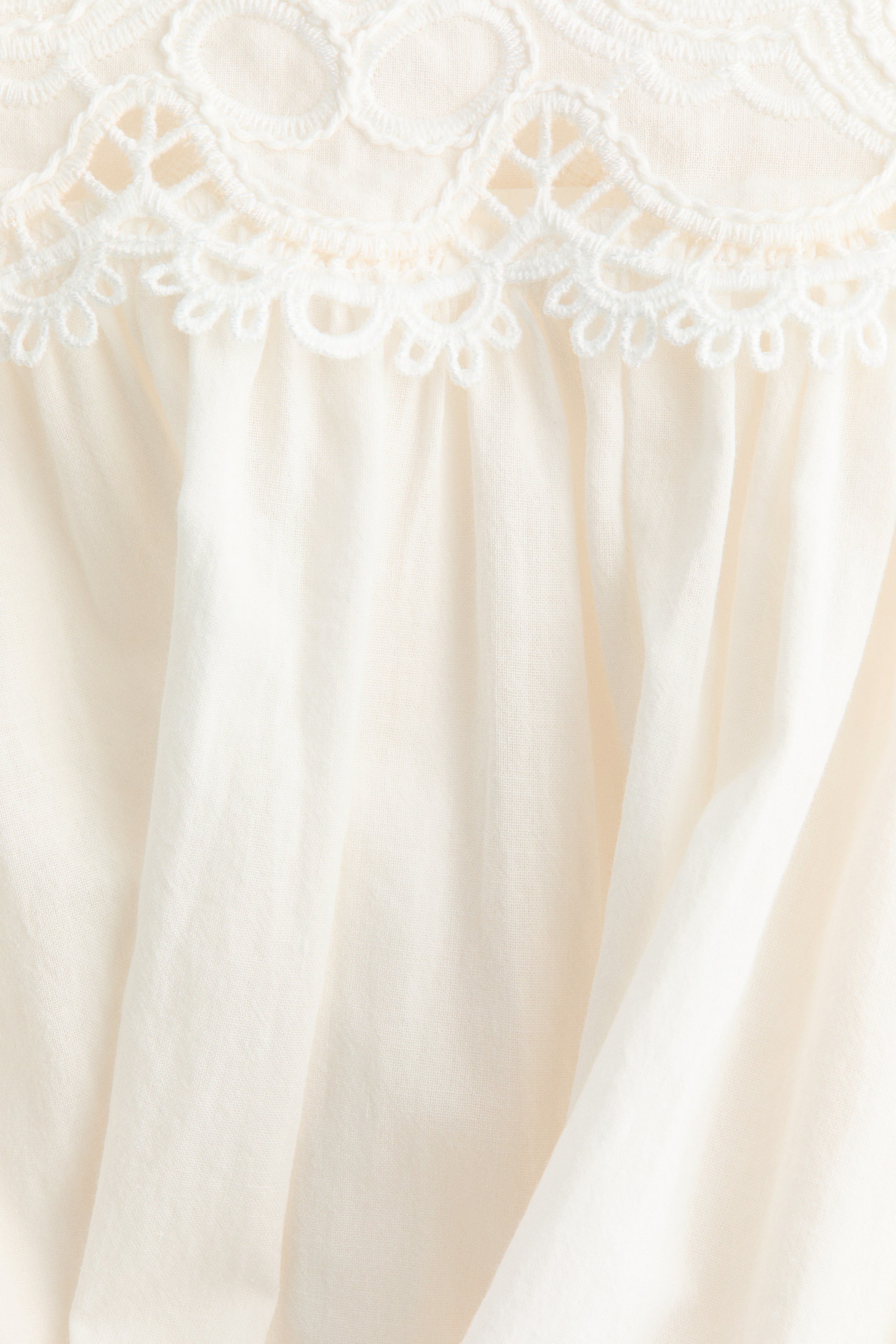 Женские платья H&M Embroidered-Detail Tie-Strap Dress — фото 7