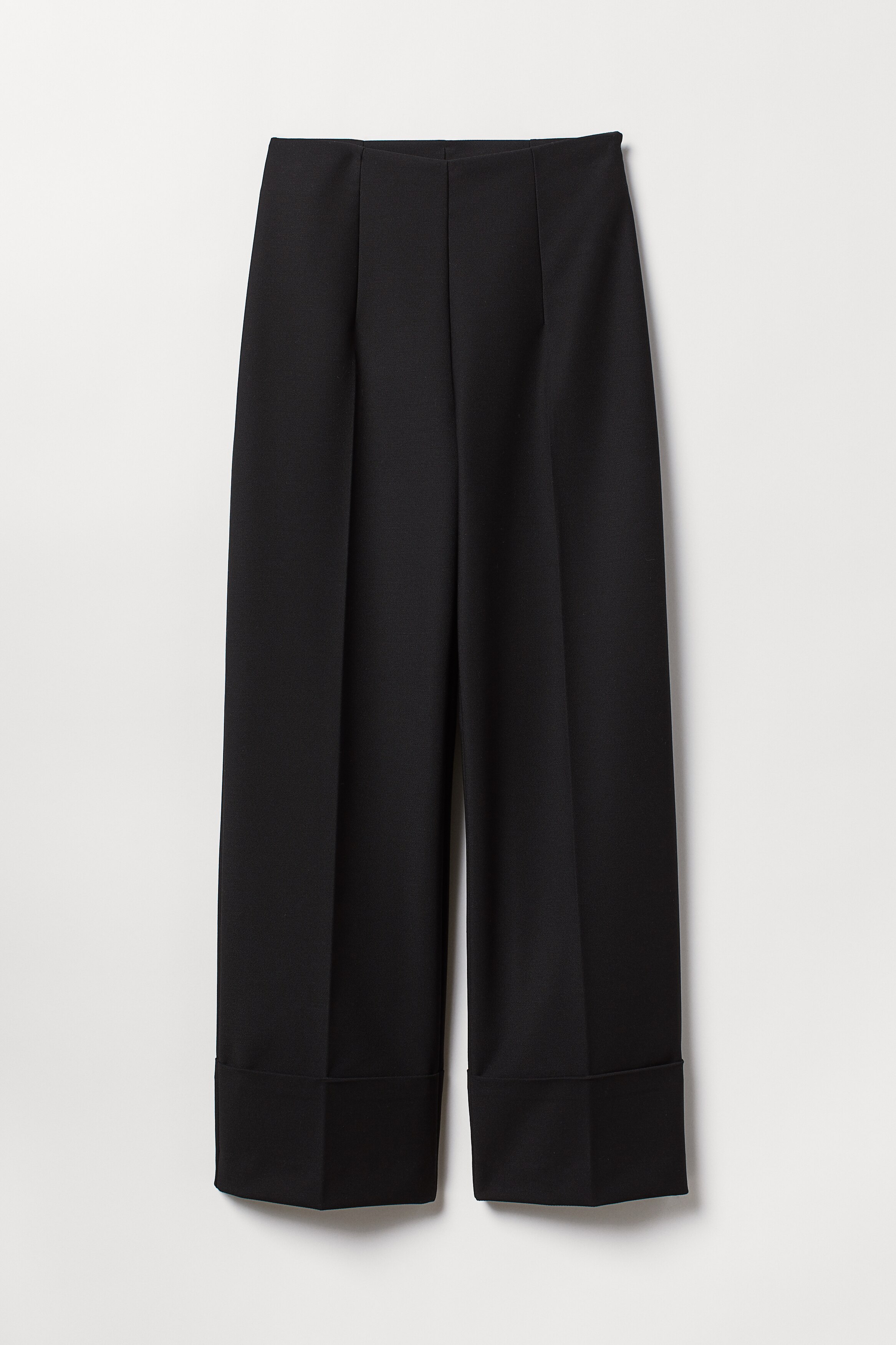 Wide leg Suit Pants Black Ladies H M CA