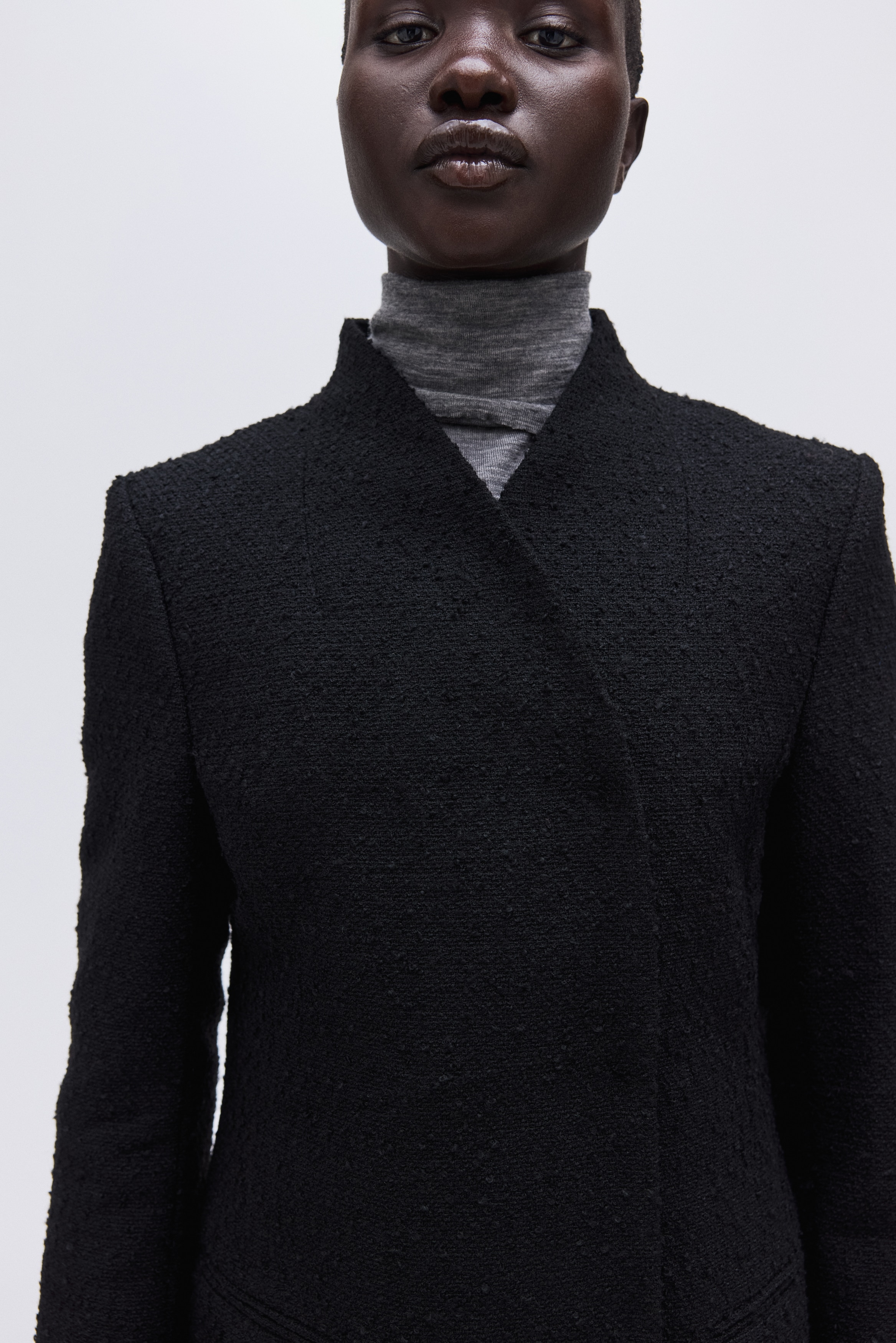 Bouclé blazer dress