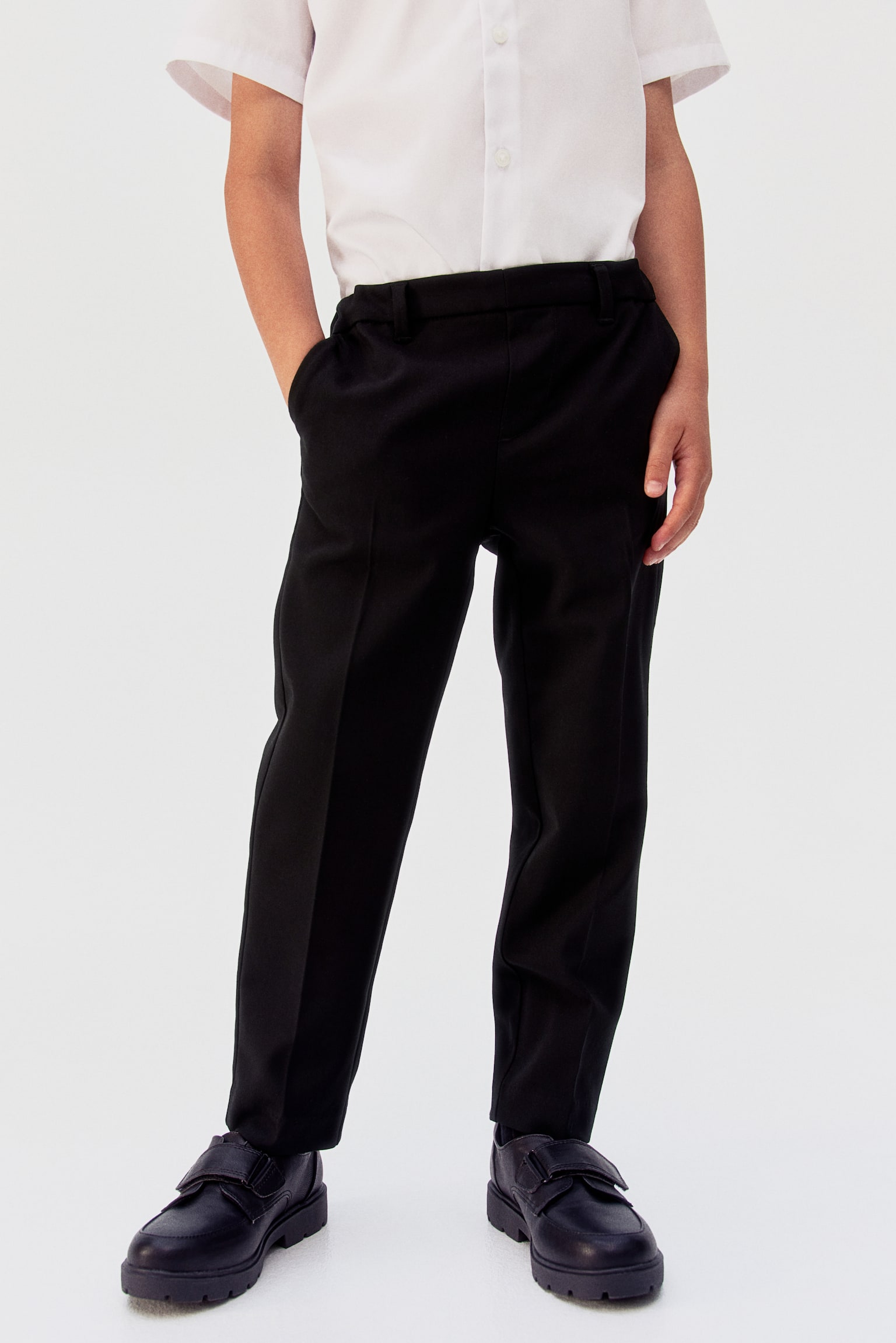 Straight Leg school trousers - Black/Navy blue/Dark grey - 4