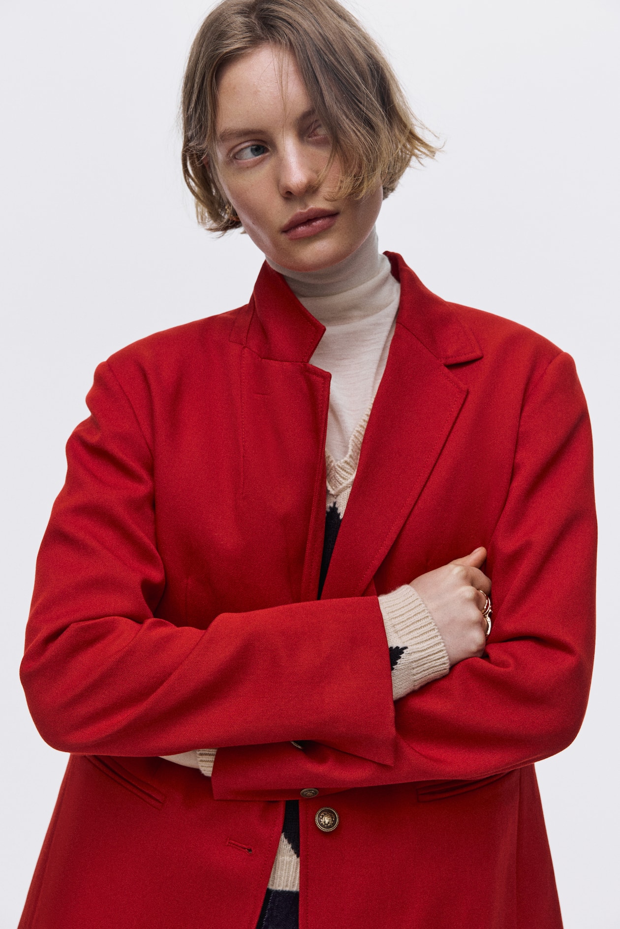Single-Breasted Blazer - image 2
