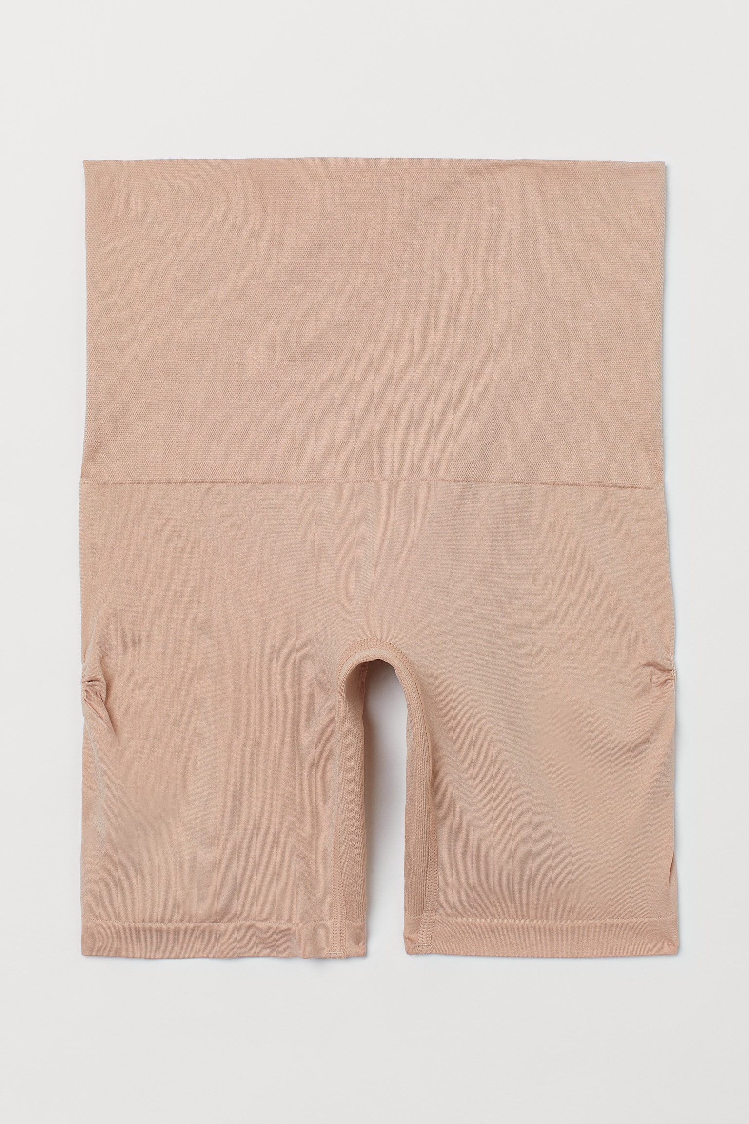 Shaping Push Up Bike Shorts - Light beige/Black - 1