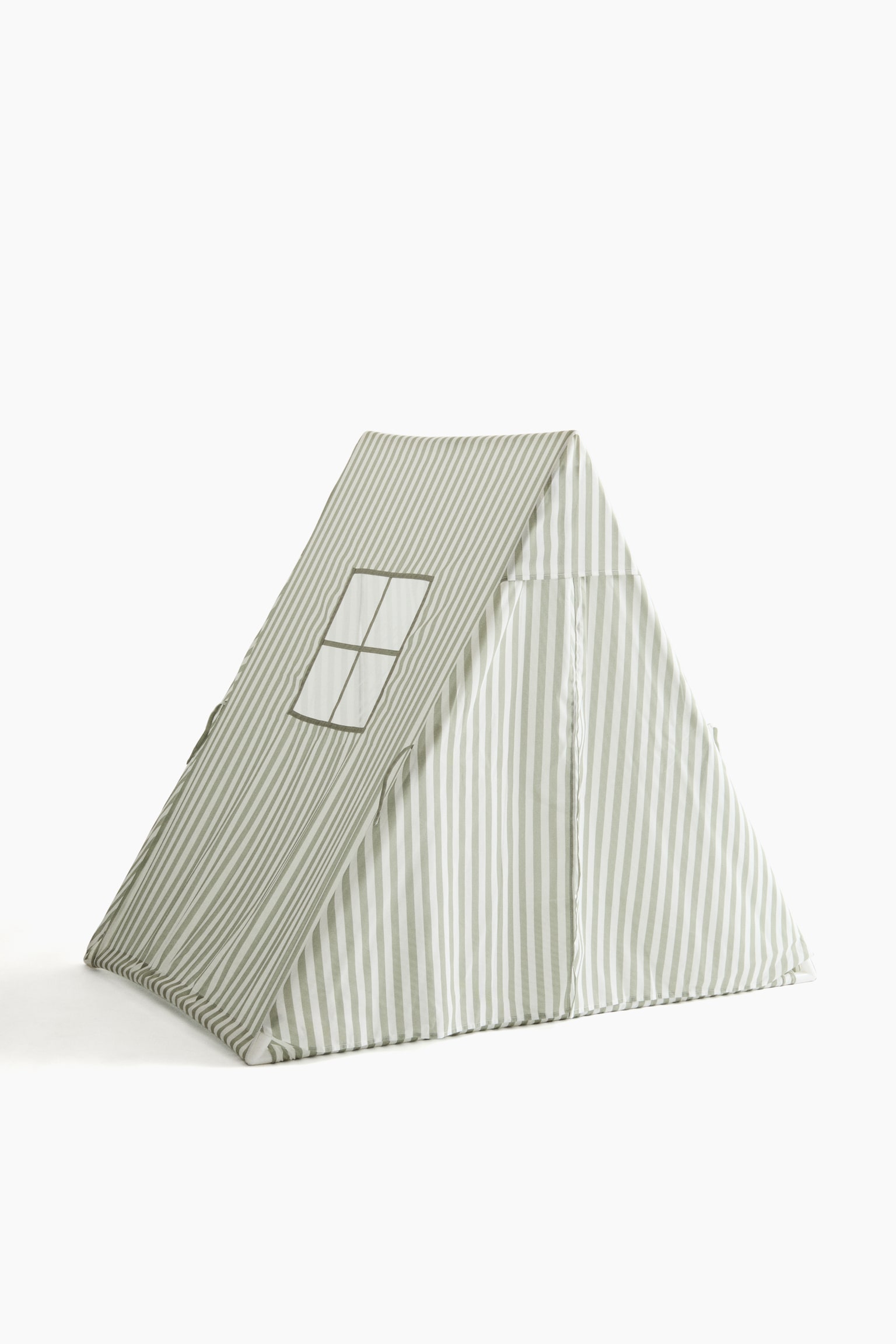 Play Tent - Light khaki green/striped - 1