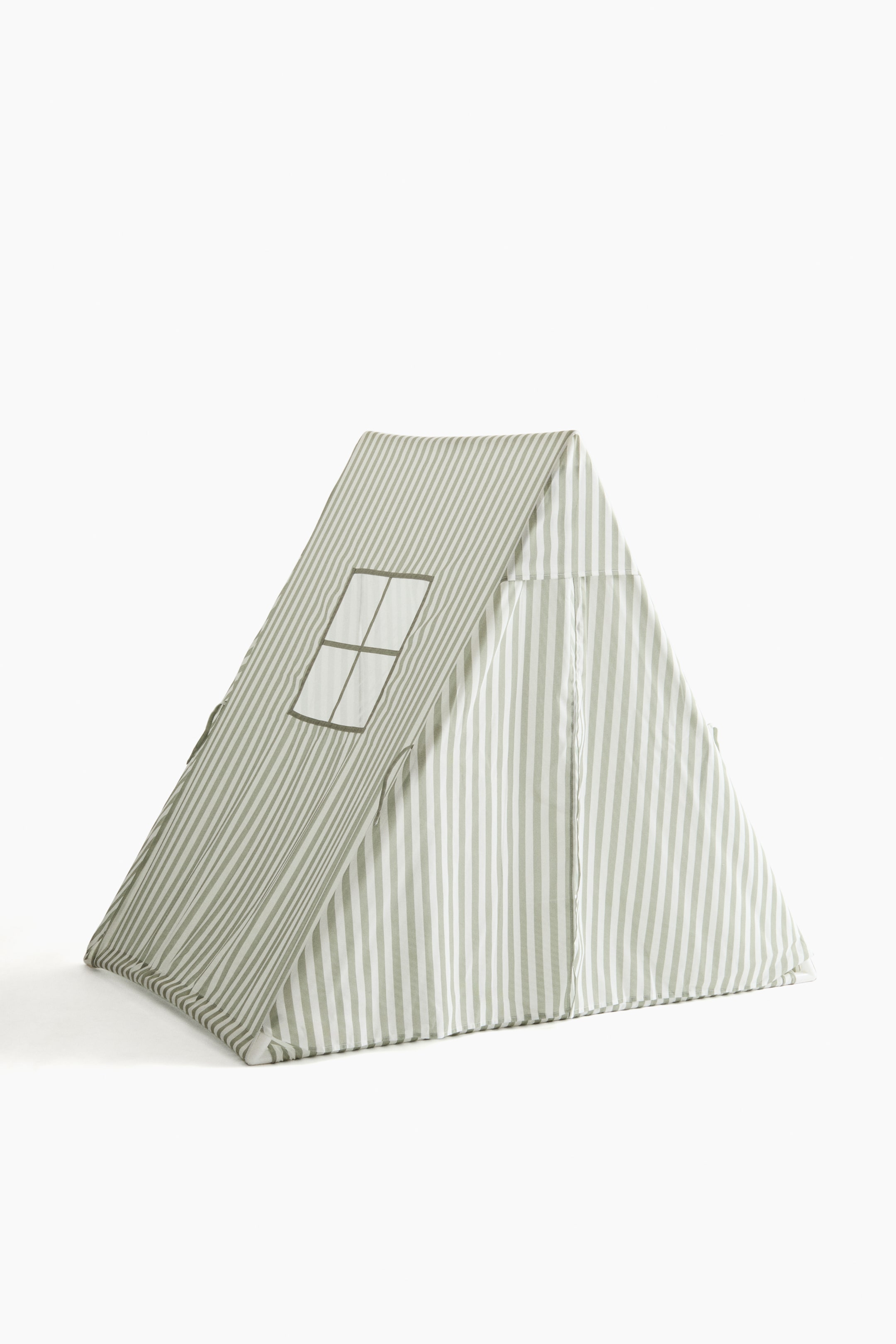 Ampliar la imagen: Tienda de campaña - Verde caqui claro/Rayado - Home All | H&M MX 3