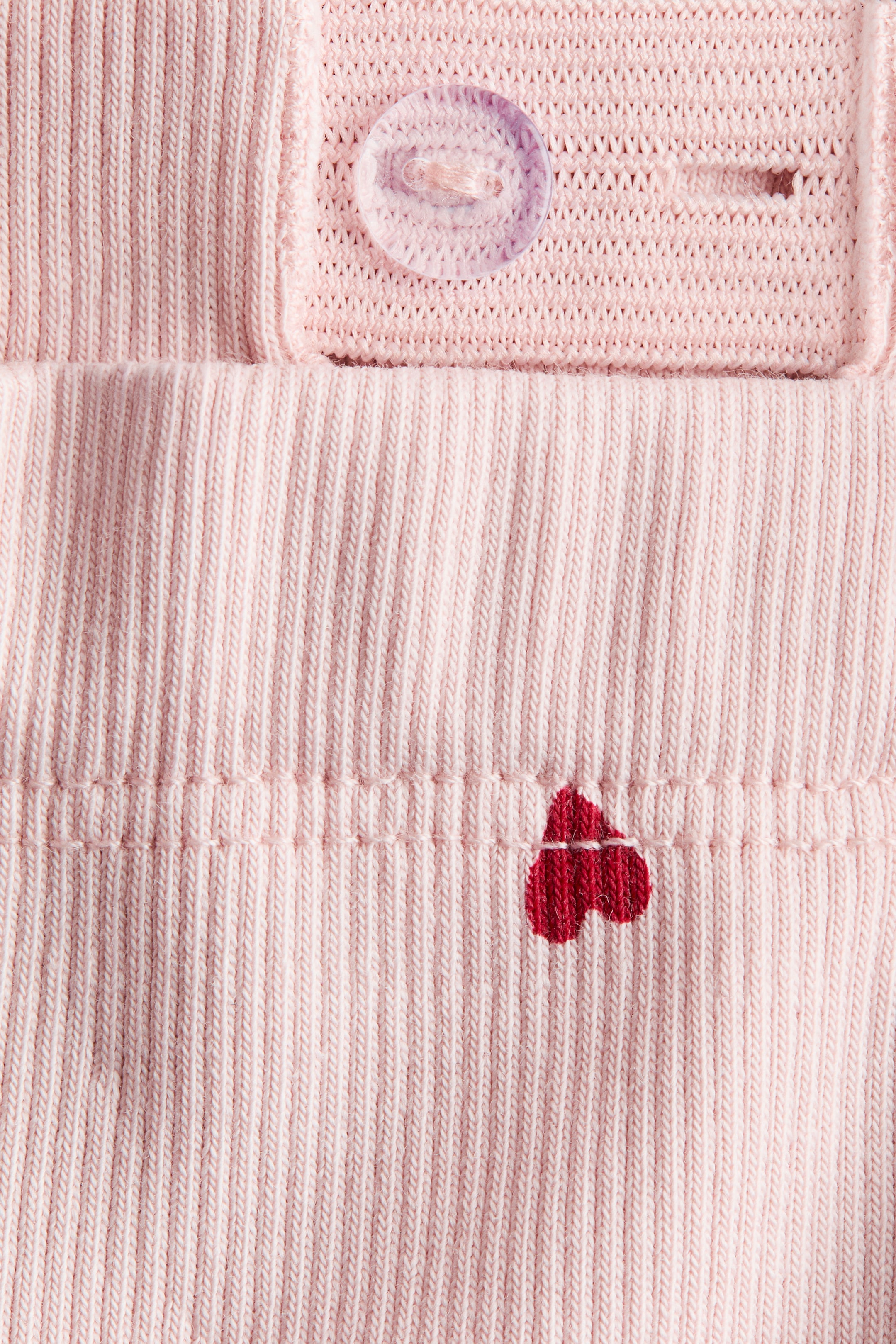 2-Piece Ribbed Cotton Set