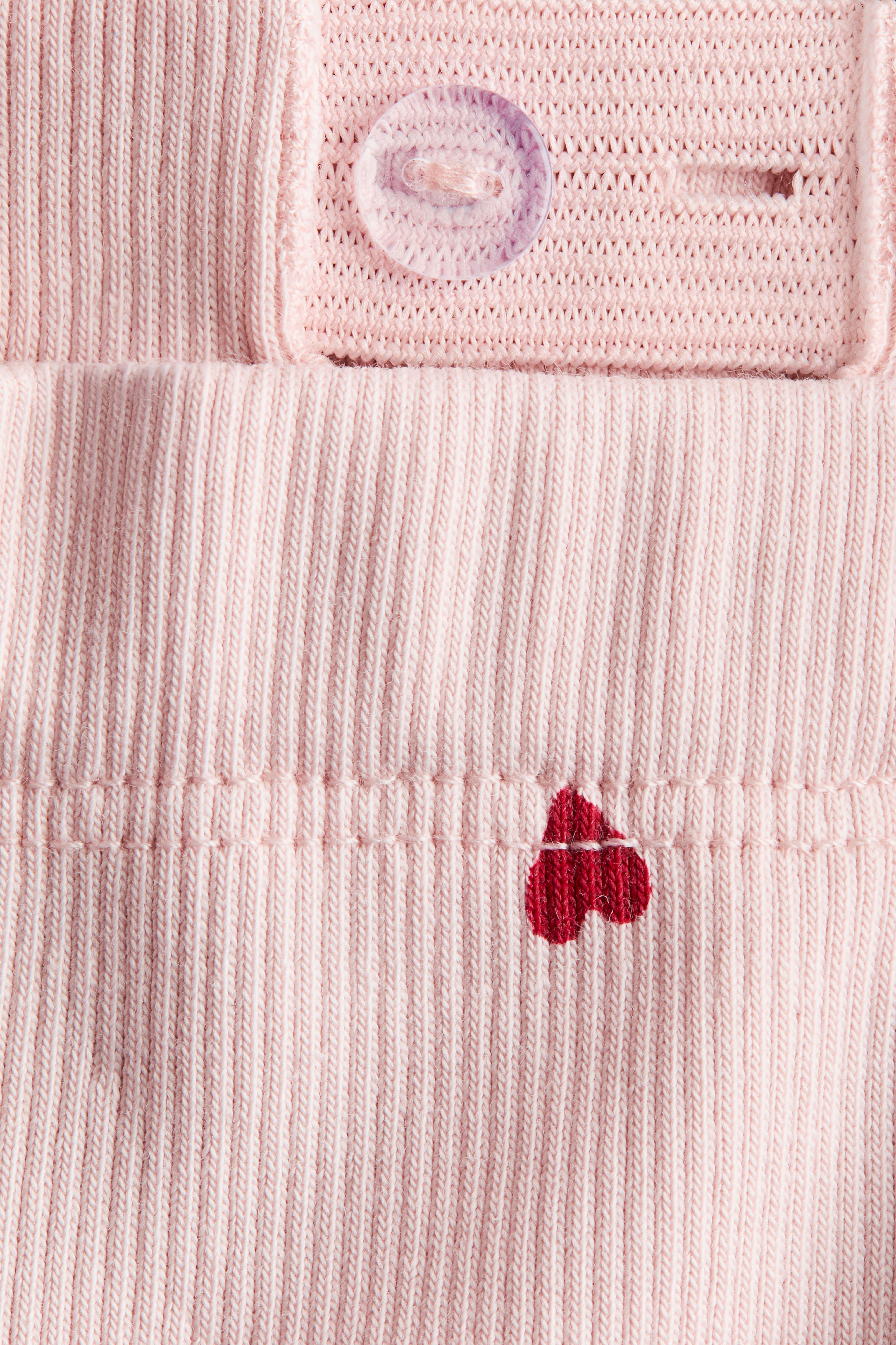 2-Piece Ribbed Cotton Set