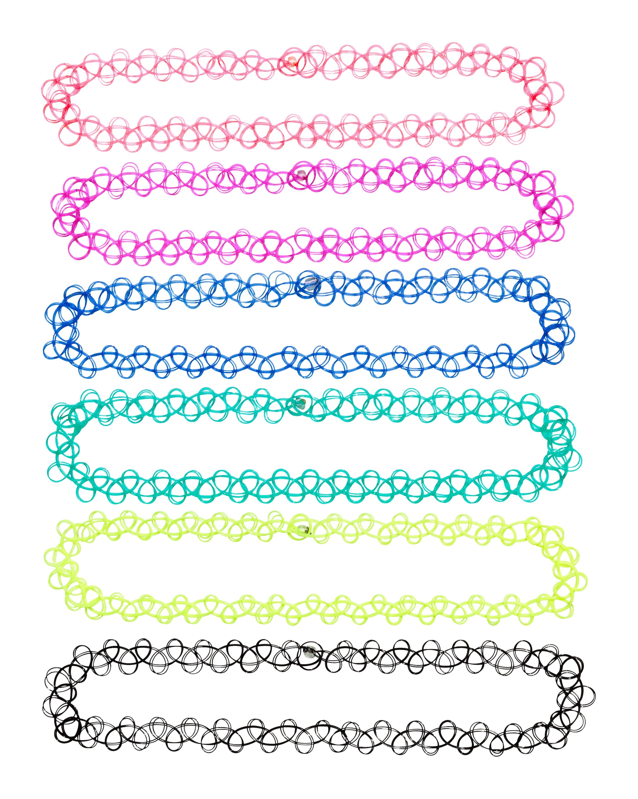 Grotere afbeelding bekijken: Set van 6 chokers - Meerkleurig - DAMES | H&M NL 1