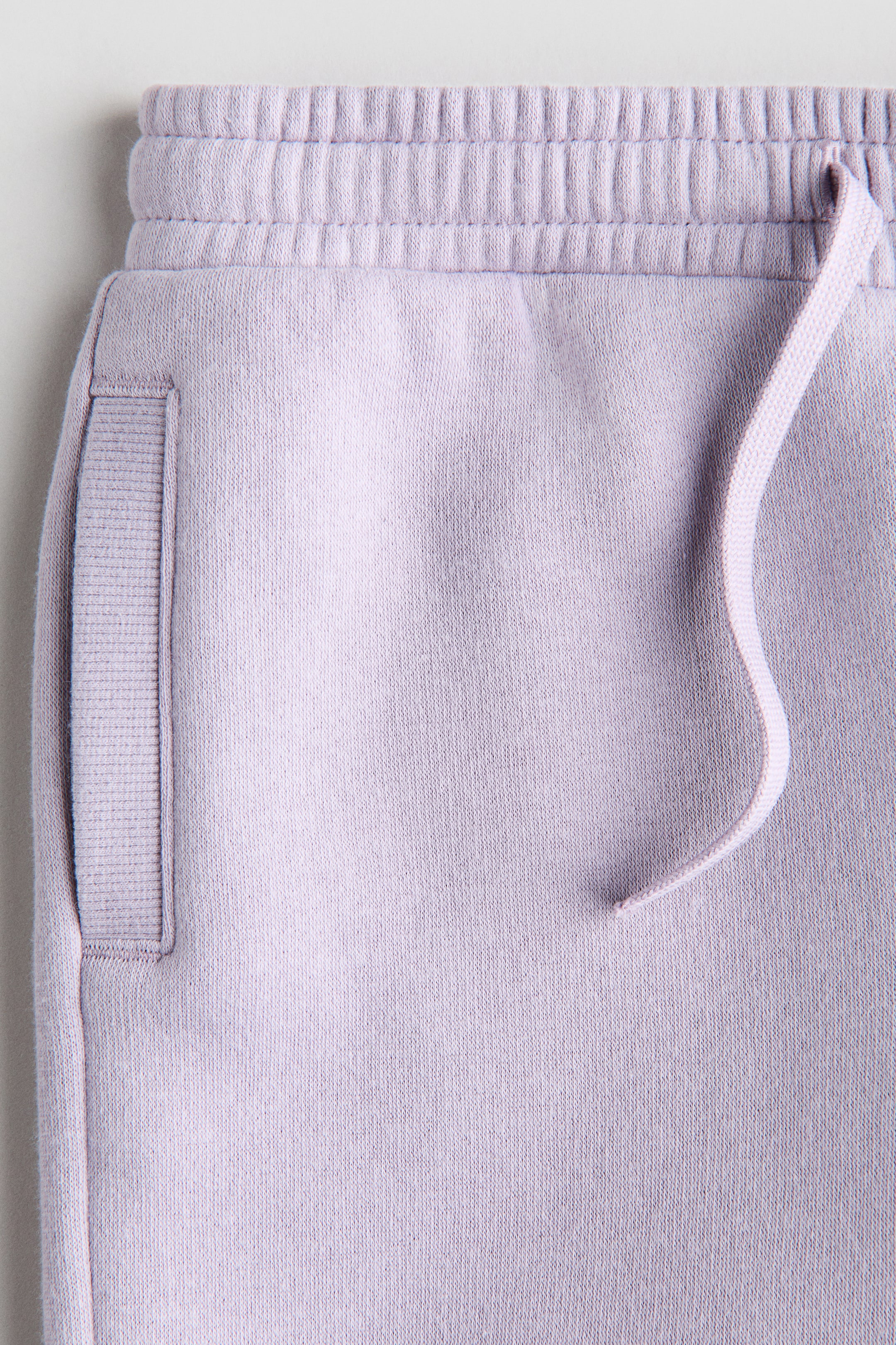 Wide Brushed-Inside Joggers