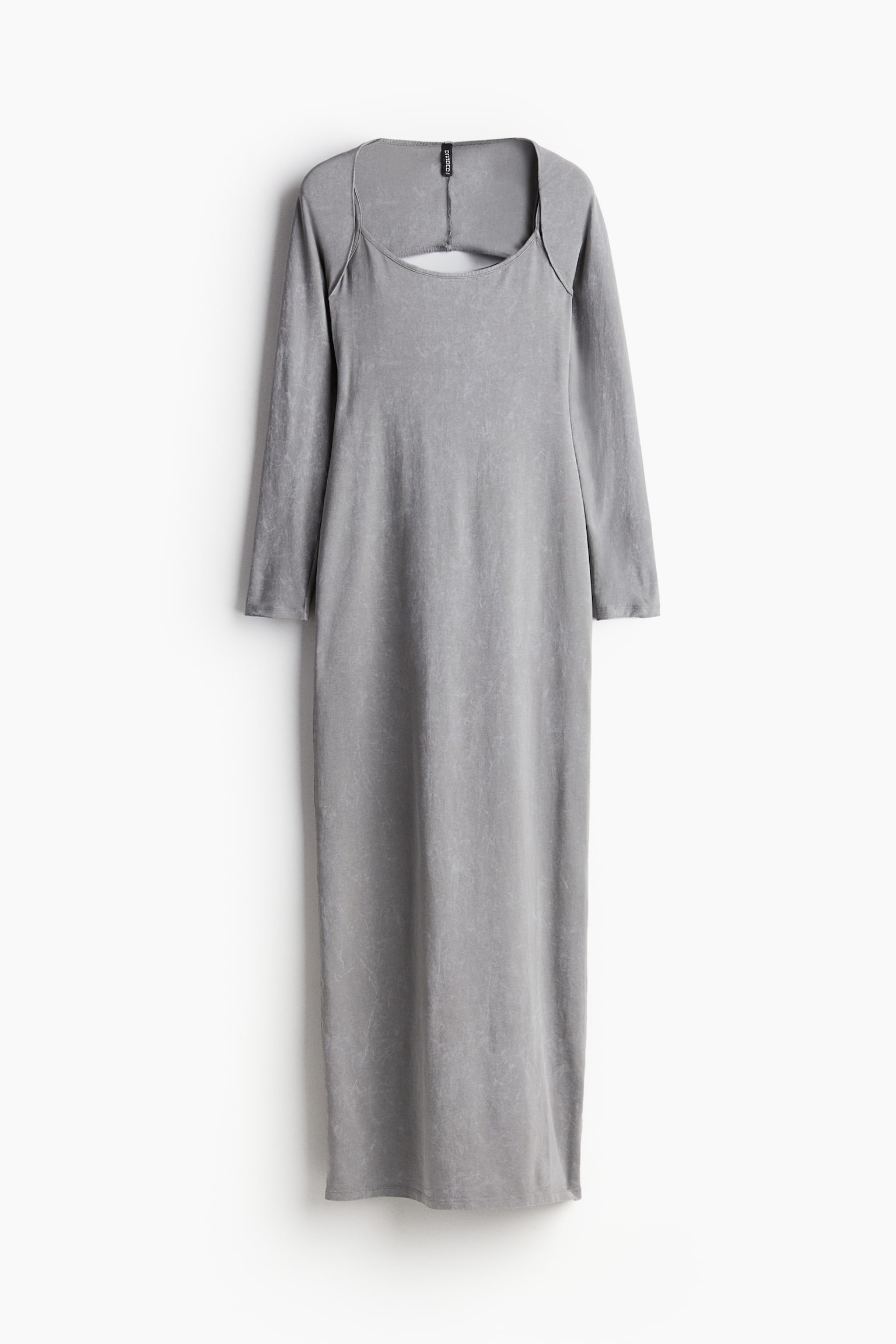 Bodycon Dress & Bolero Set - Grey/Washed - 2