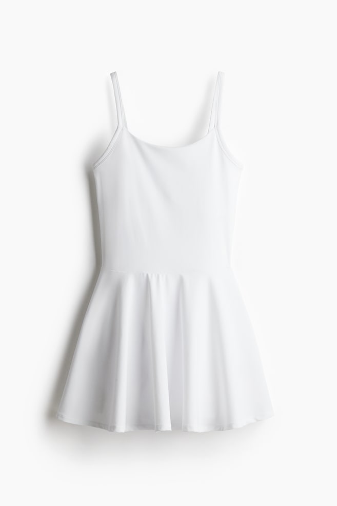 Tennis Dress with SoftMove™ - White/White - 1