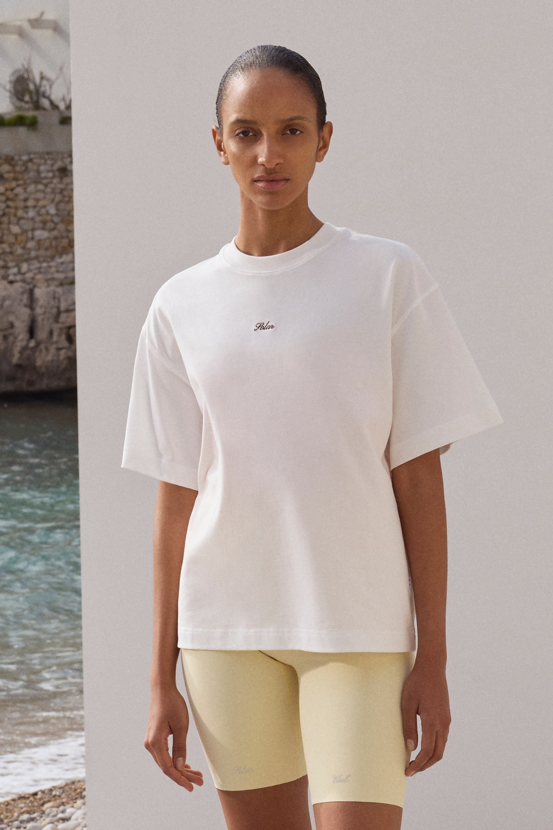 Oversized-Fit Printed Sports T-Shirt