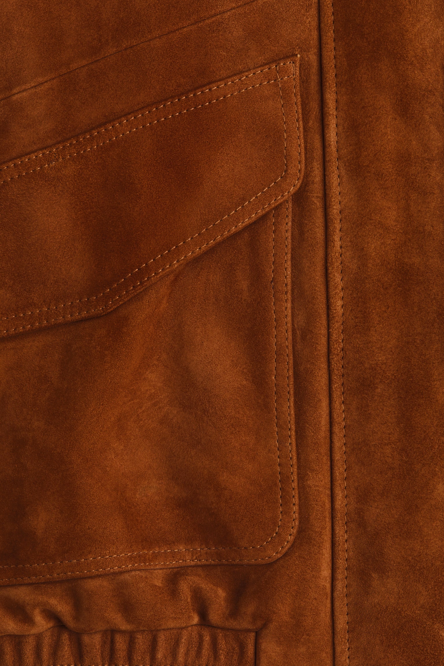 Suede jacket - Marron - 6